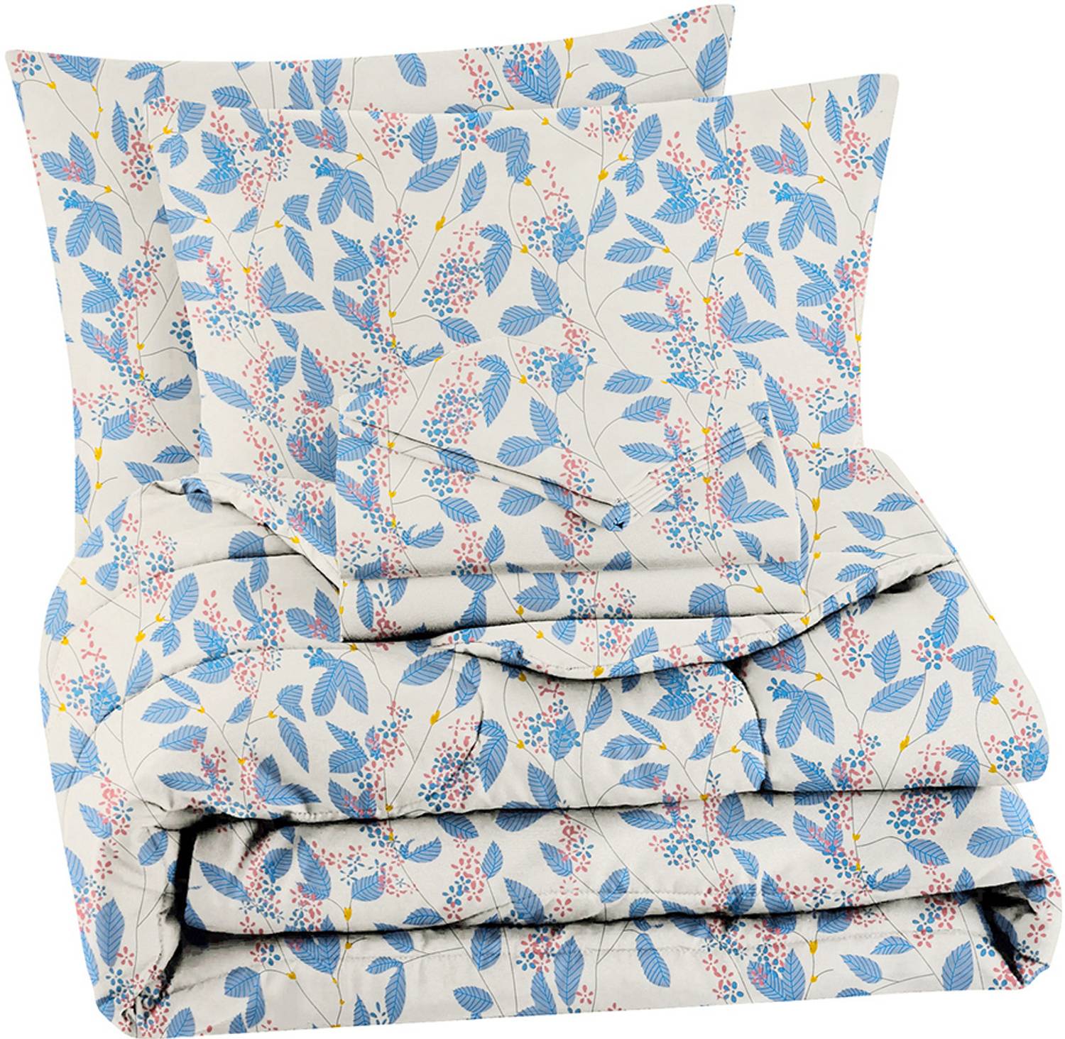 VAS COLLECTIONS Microfiber Double Flat 220 TC Abstract 1 Bedsheet