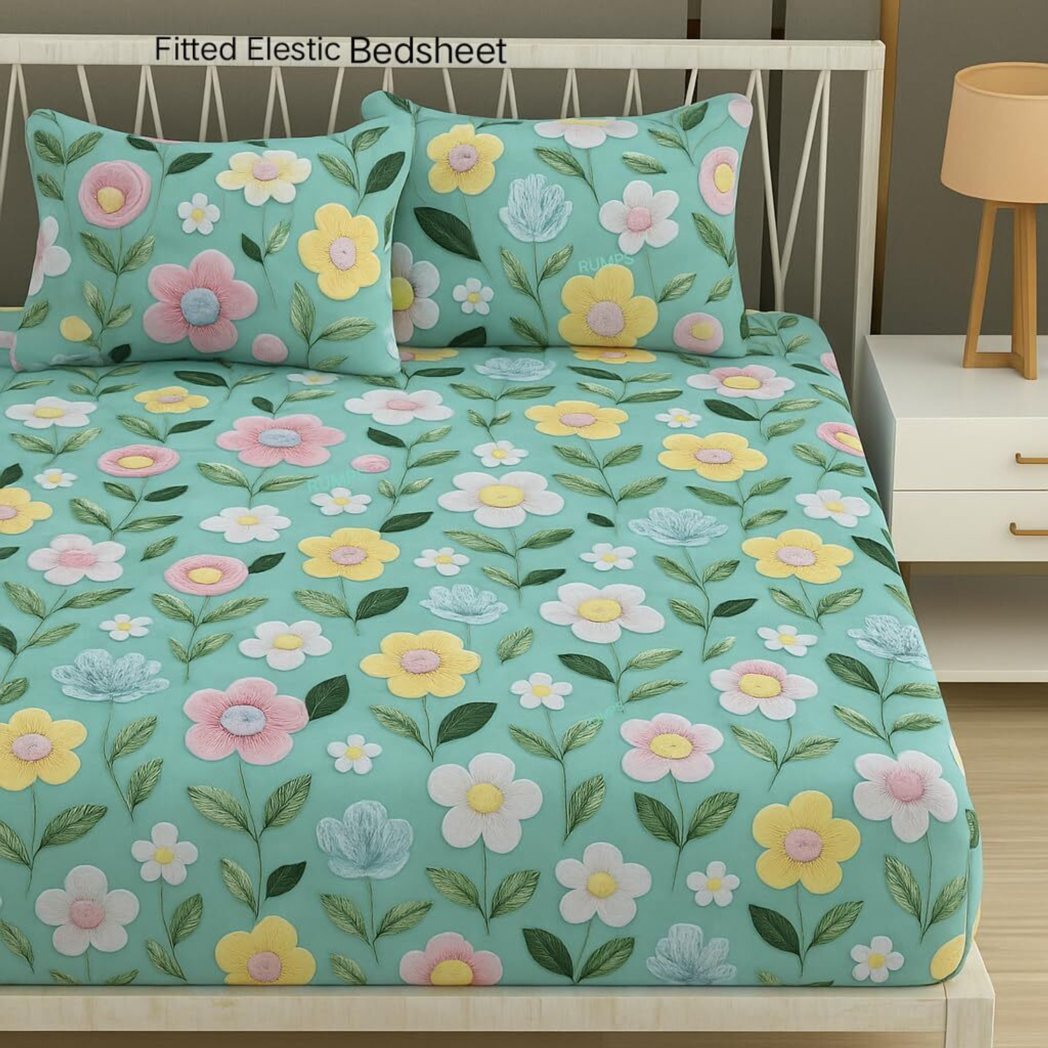Image of ClassicFits Cotton King Bed Cover