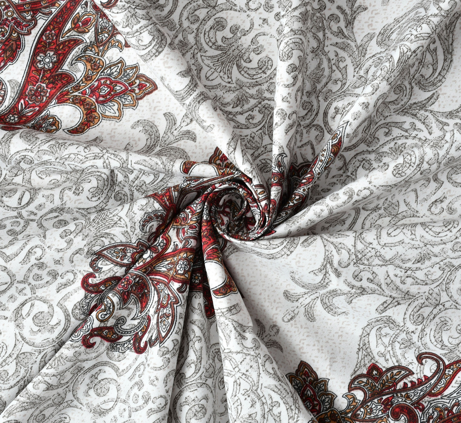 Image of SCHp Cotton Single Fitted (Elastic) 320 TC Printed 1 Bedsheet