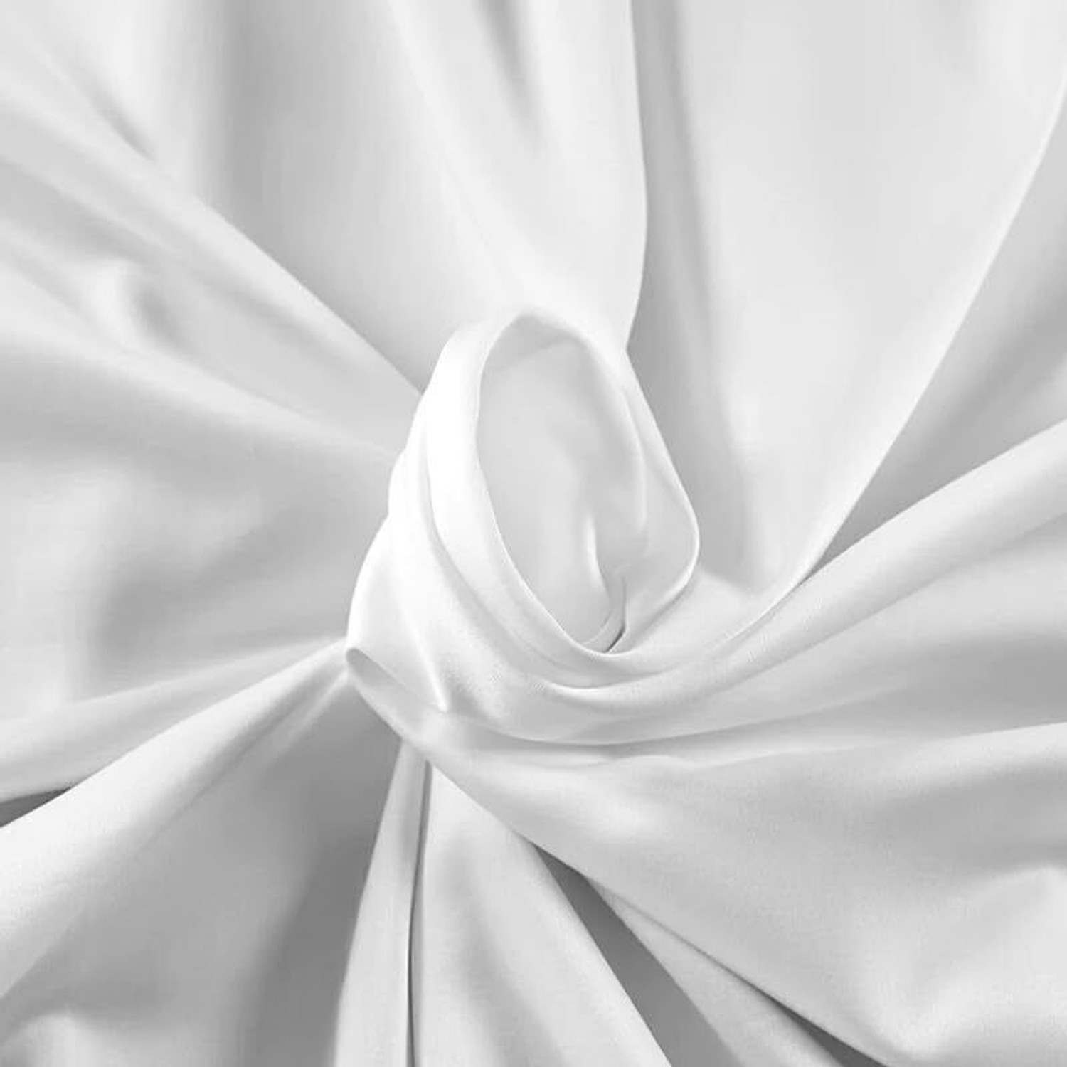 Image of lacoza Cotton Blend Double Flat 400 TC Solid 1 Bedsheet with 2 Pillow Covers