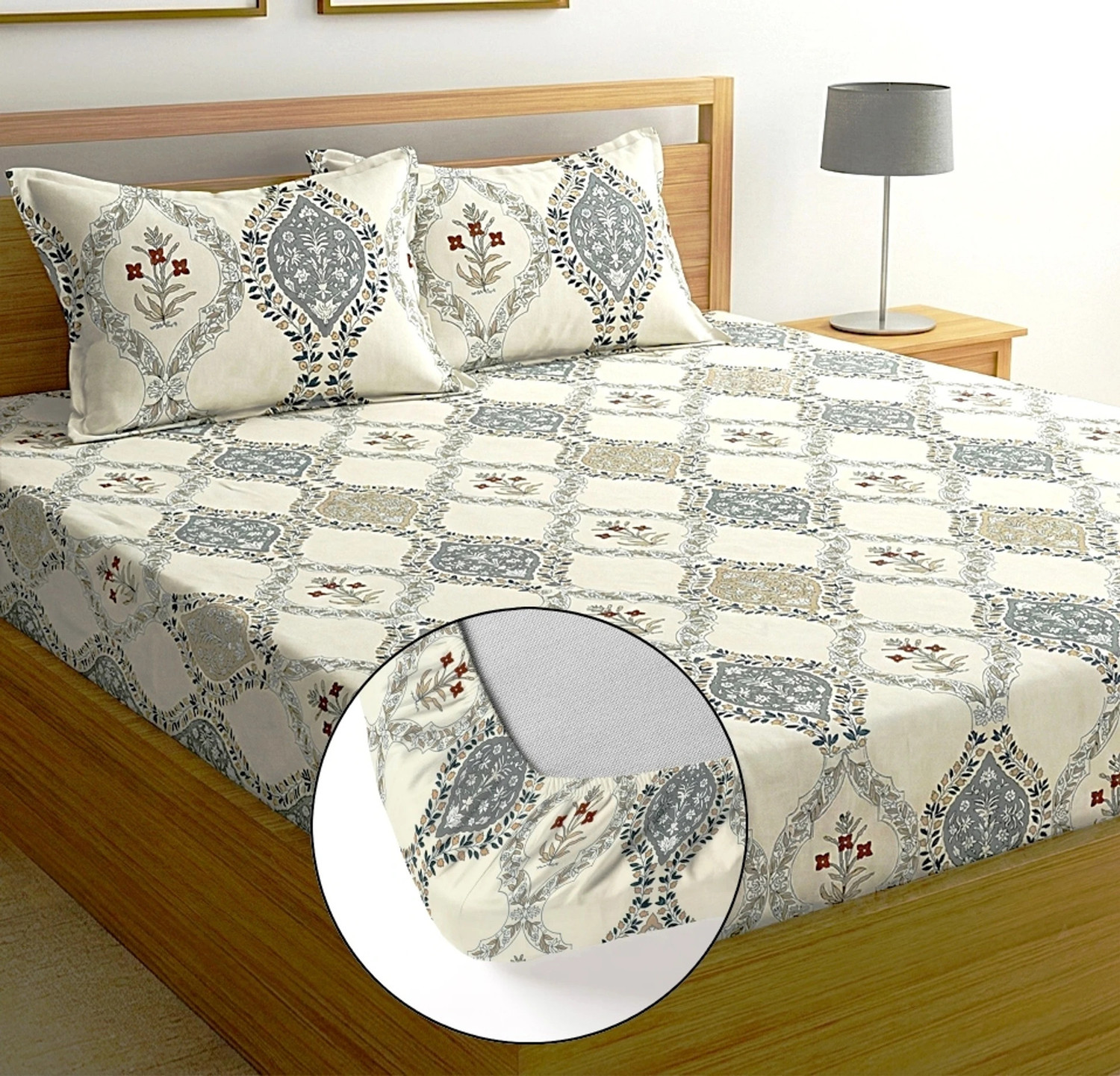 Image of TomCruise Reversible Cotton Double Bed Cover