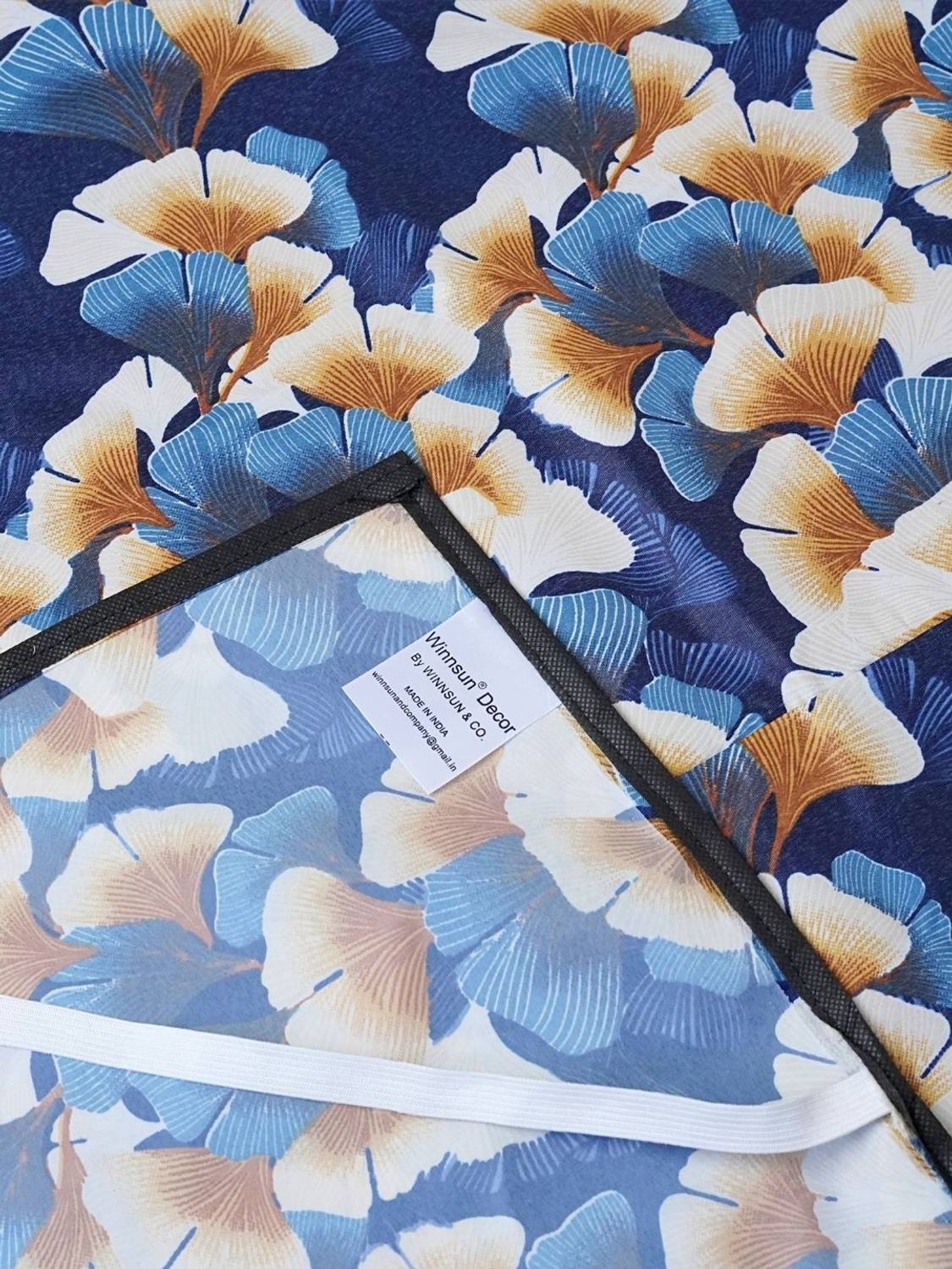 WINNSUN King Fitted 110 TC Floral Bedsheet - Image 4