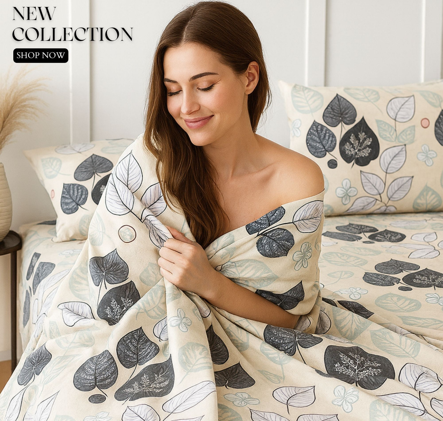 Image of SANMARINO Cotton Super King Flat 220 TC Printed 1 Bedsheet with 2 Pillow Covers