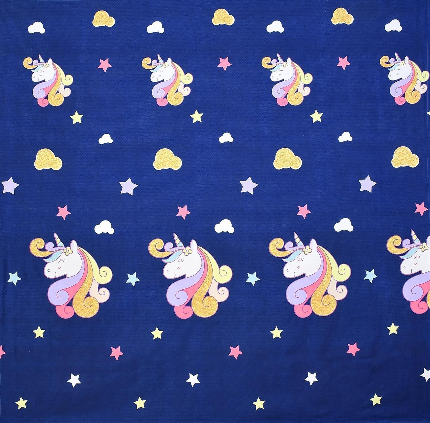 Image of CROTONTEND CR7 Cotton Double Fitted (Elastic) 350 TC Cartoon 1 Summer Bedsheet with 2 Pillow Covers