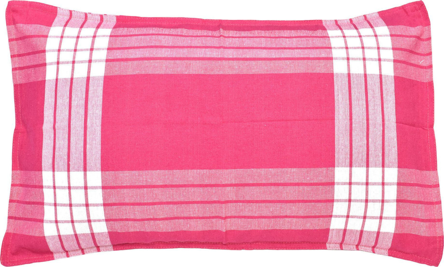 Image of TUNI MANI Cotton Single Flat 64 TC Striped 1 Bedsheet