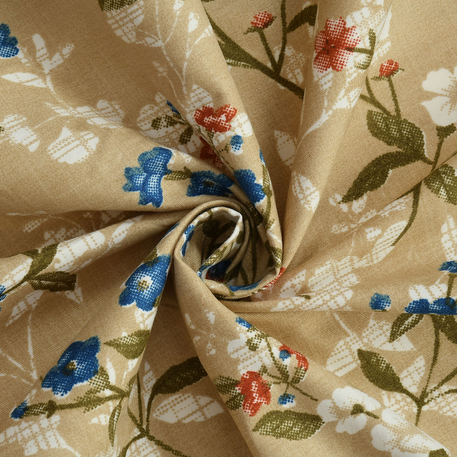 Image of SCHp Cotton Single Fitted (Elastic) 320 TC Printed 1 Bedsheet