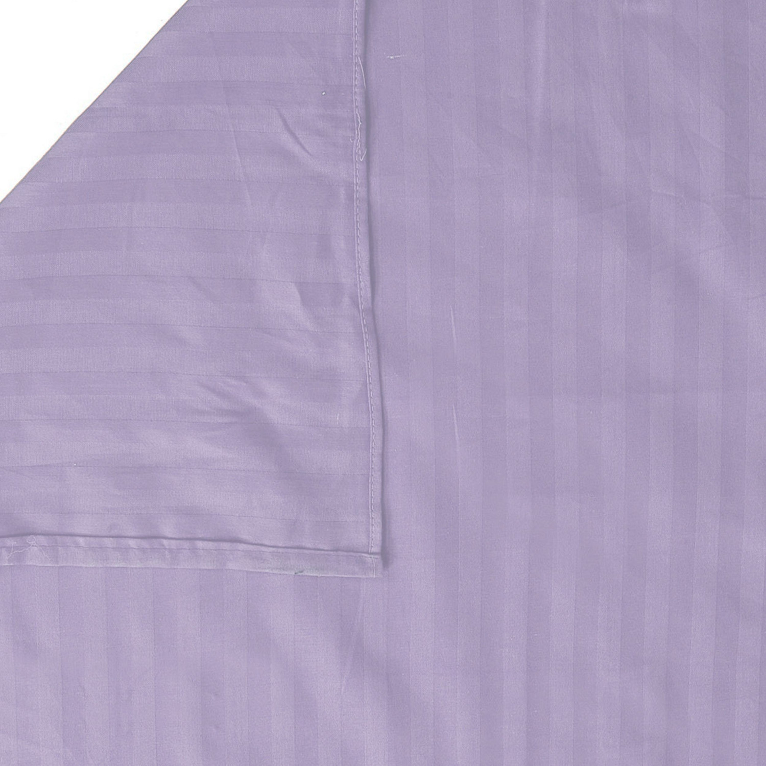 Image of Weave & Decor Microfiber King Flat 300 TC Striped 1 Bedsheet with 2 Pillow Covers