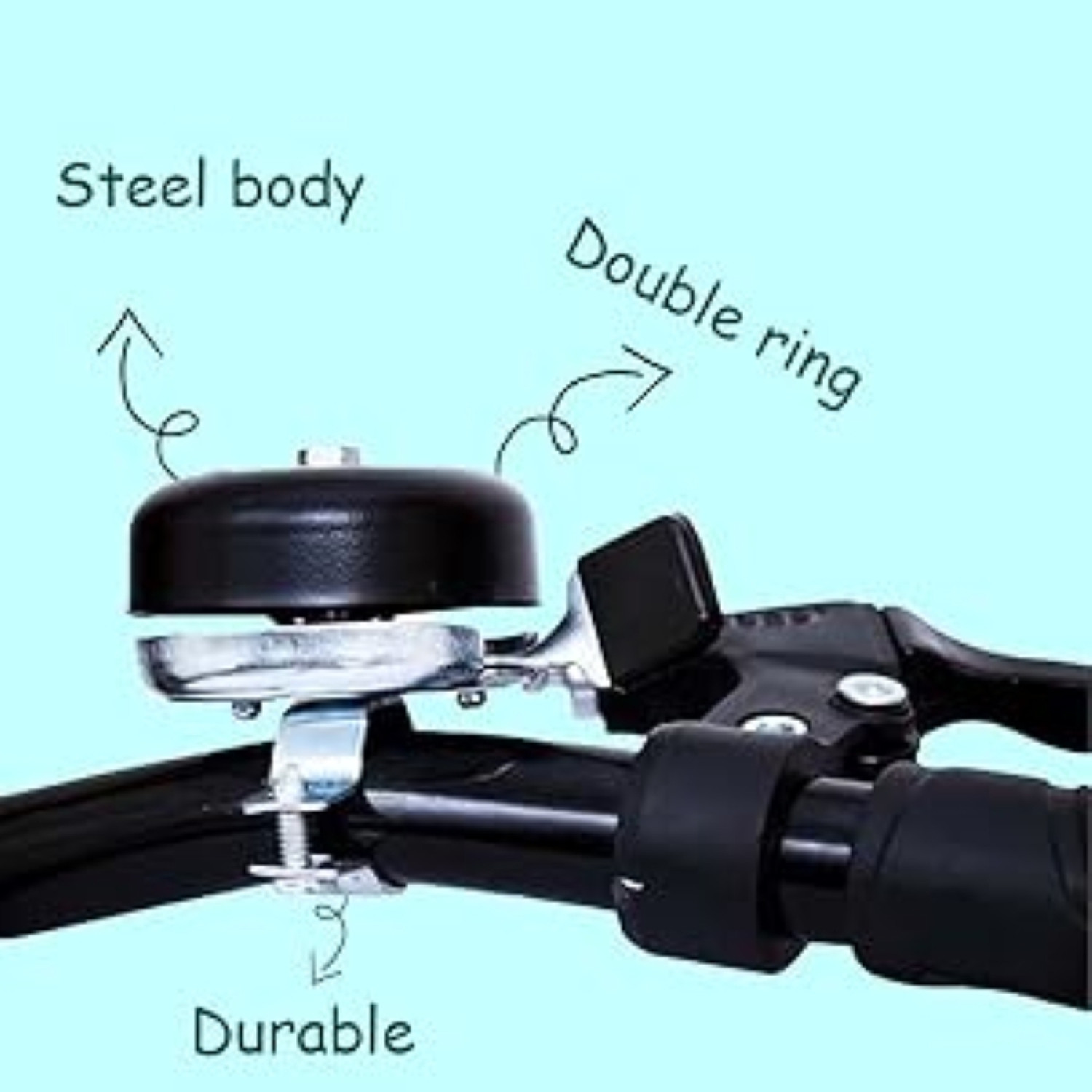 Image of CYIDER Trending Choice for Kids and Adults,Ultra-Loud Stainless Steel Cycle Bell Bell