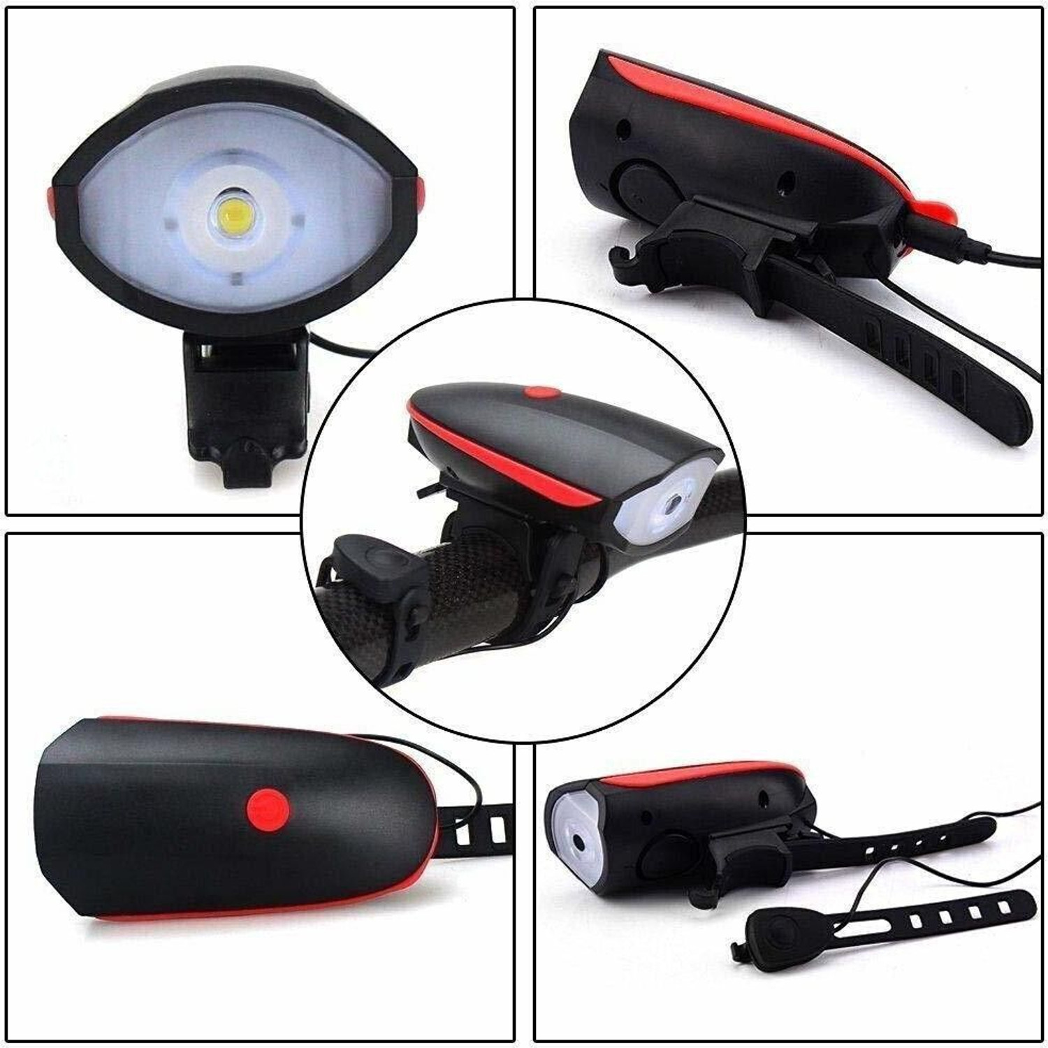 Image of Chromoto Bicycle with Horn-U7 LED Spot Light
