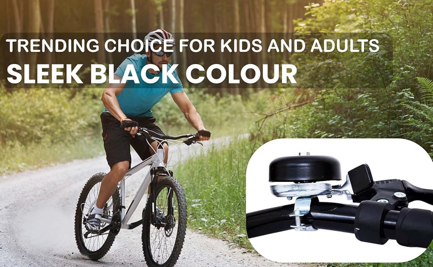 Image of CYIDER Trending Choice for Kids and Adults,Ultra-Loud Stainless Steel Cycle Bell Bell
