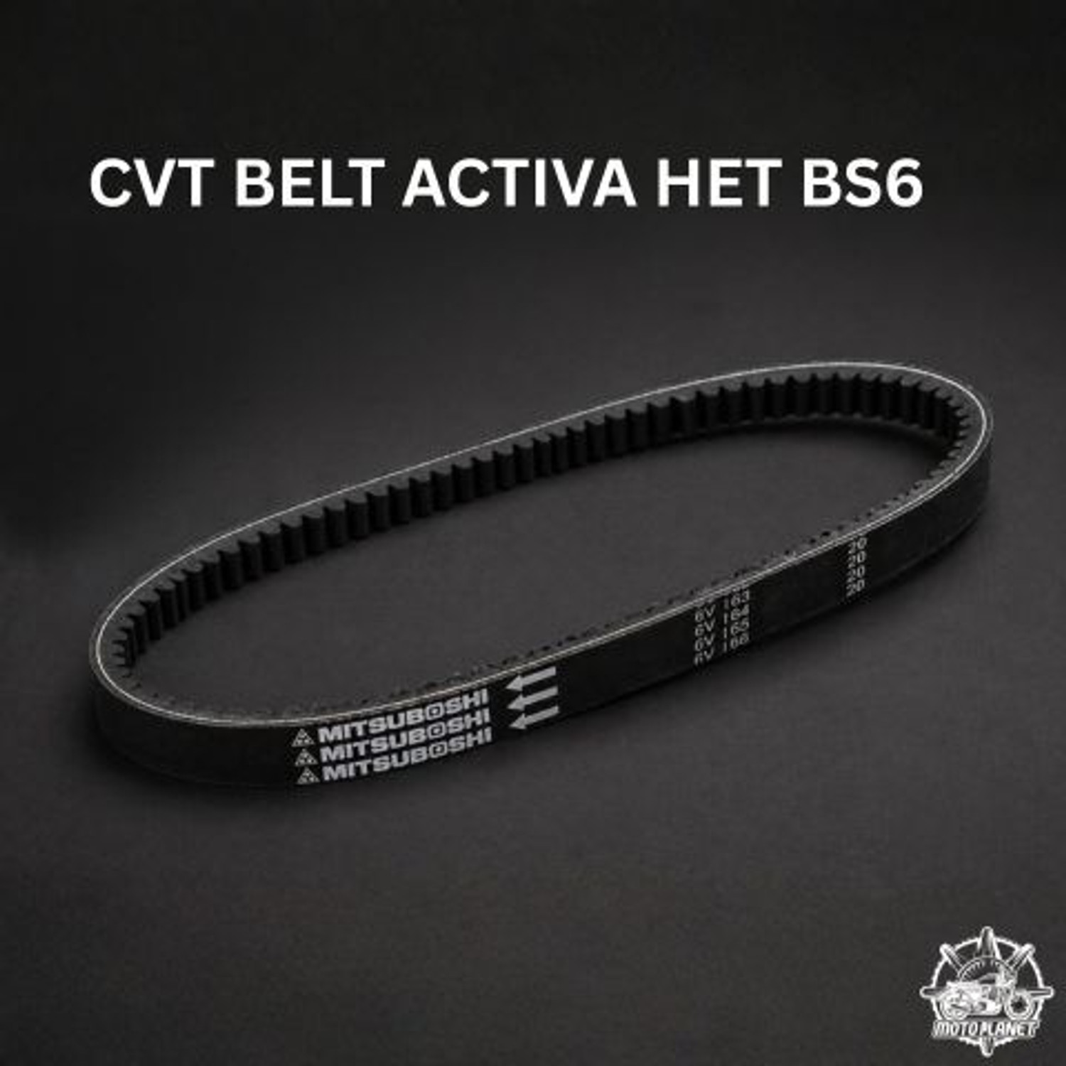 Image of MOTO PLANET MPD-CVT Scooter Belt Usable for Activa HET BS6 Drive Belt Smooth Transmission Belt Tension Gauge