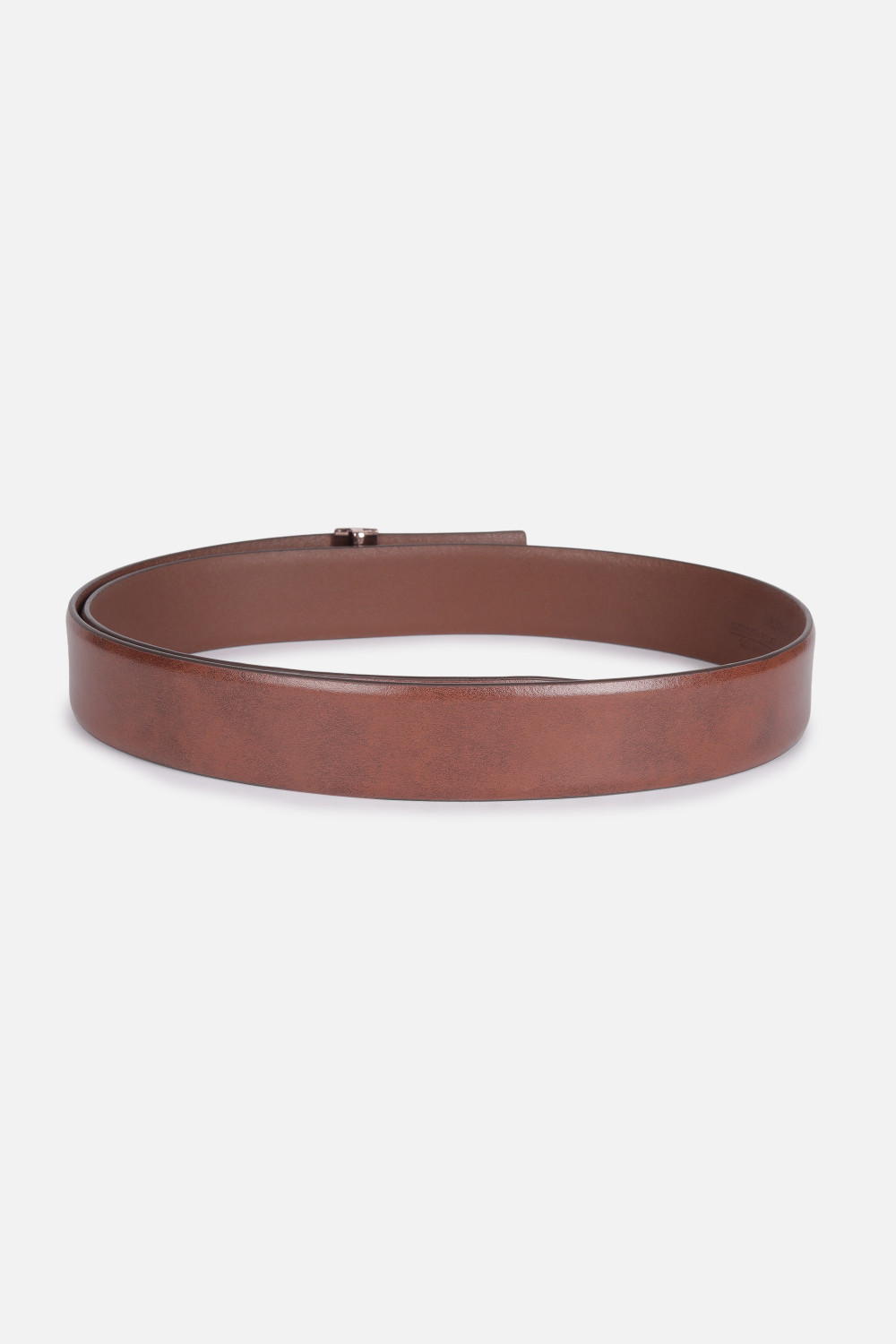 Image of VAN HEUSEN Men Brown Genuine Leather Belt