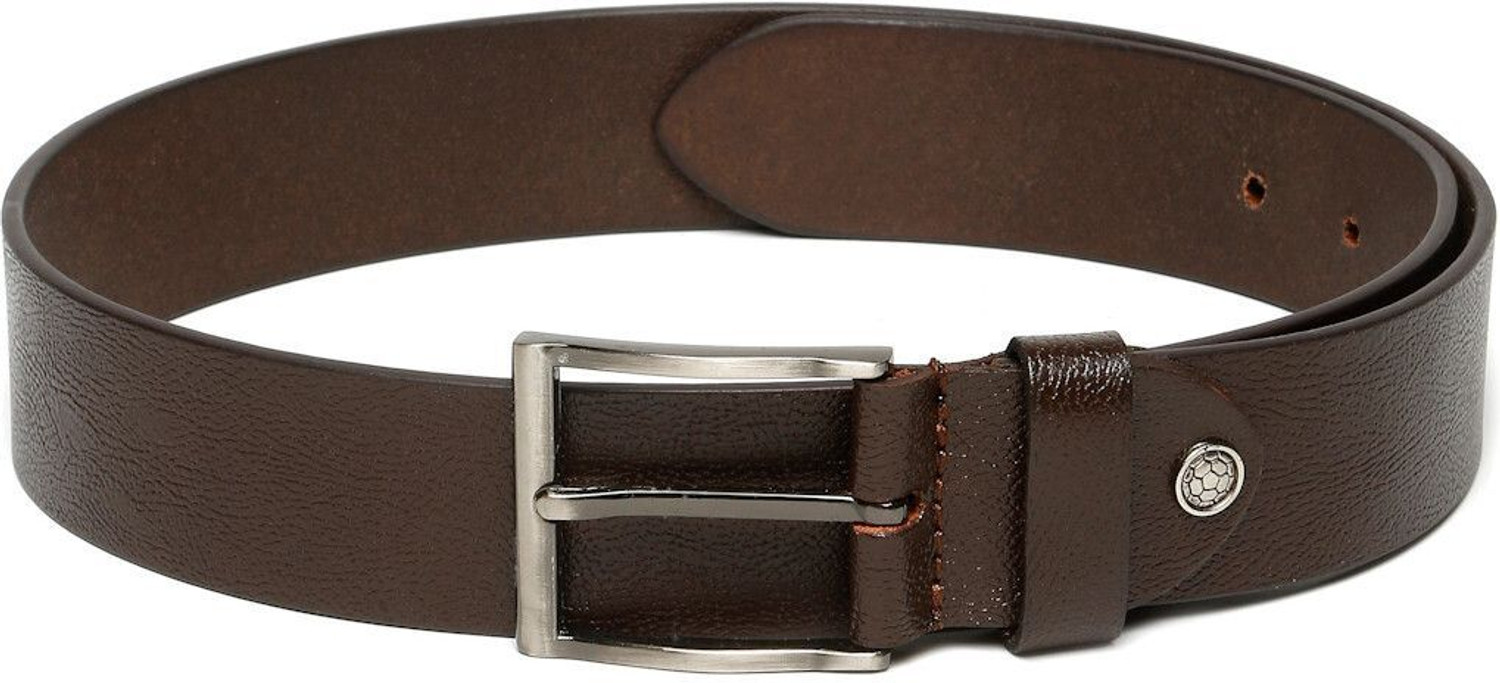 Image of Teakwood Leathers Men Casual Brown Genuine Leather Belt