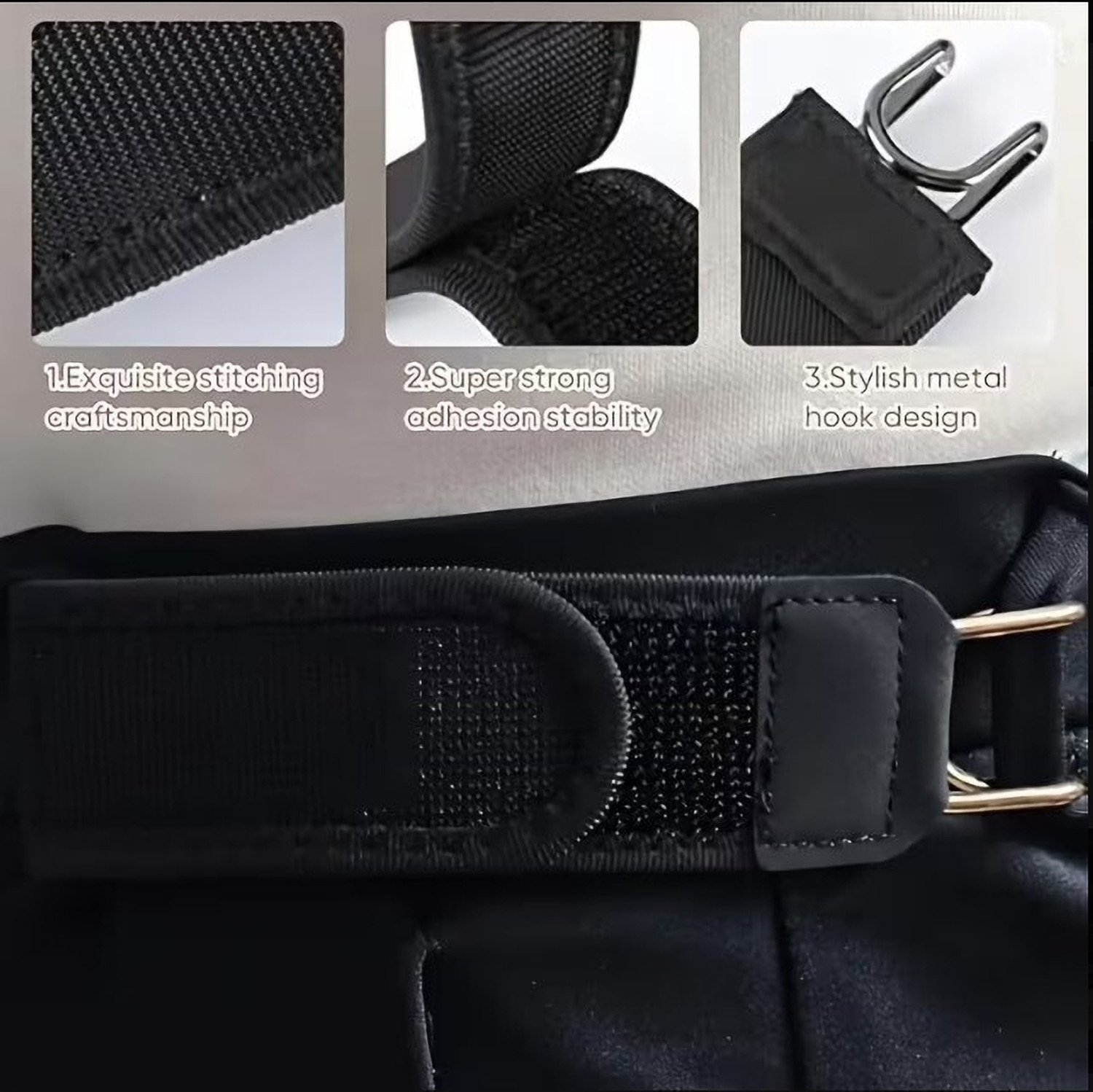 Image of Trendera Men & Women Casual, Evening, Formal, Party Black Fabric Belt