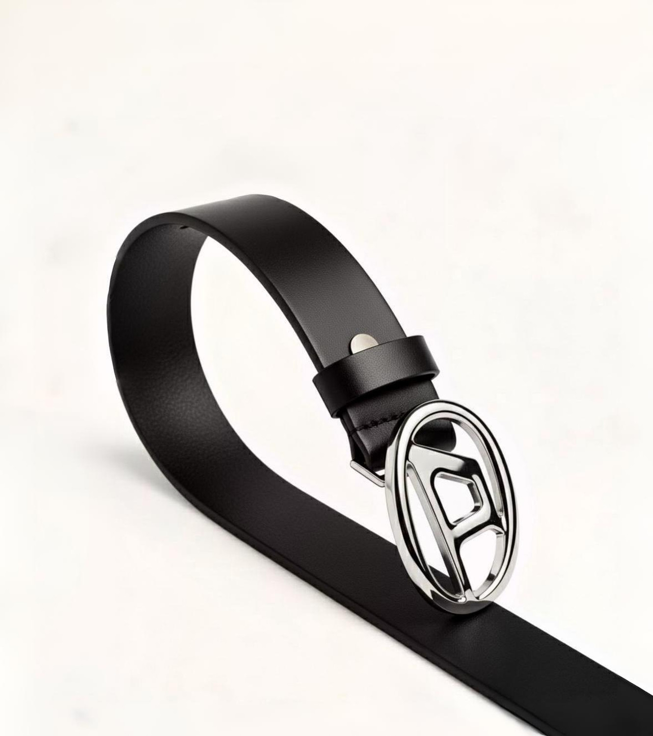 Image of xelcis Men Casual, Evening, Formal, Party Black Genuine Leather Belt