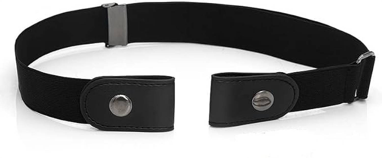 BBBIKINI Women Casual, Evening, Formal, Party Black Fabric Reversible Belt