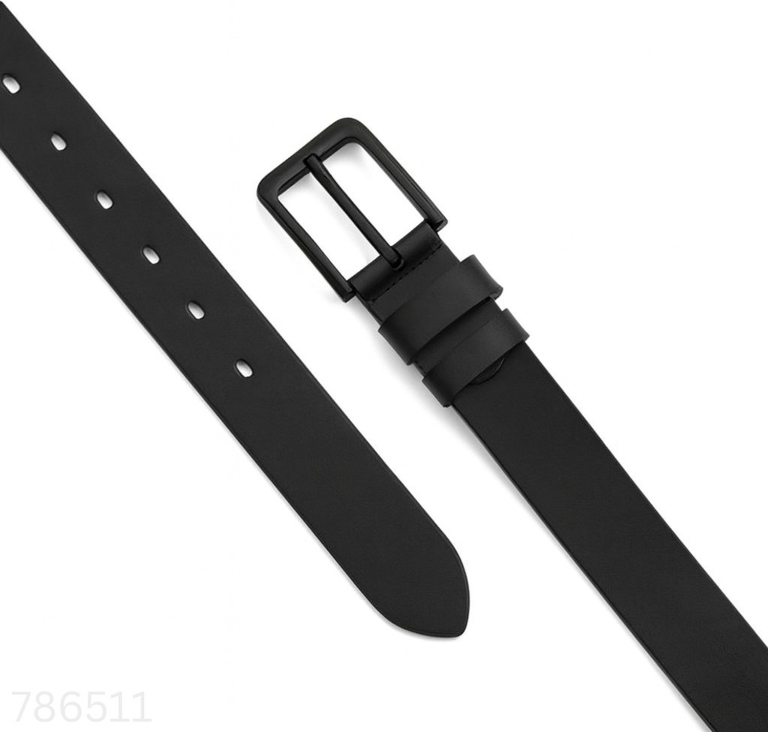 Image of laczo Men Casual, Formal, Party Black Synthetic Belt
