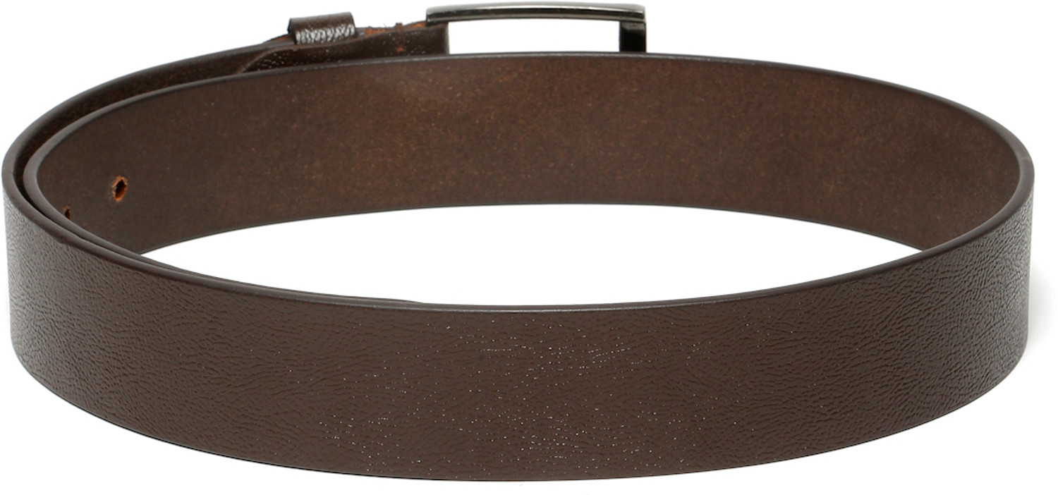 Image of Teakwood Leathers Men Casual Brown Genuine Leather Belt