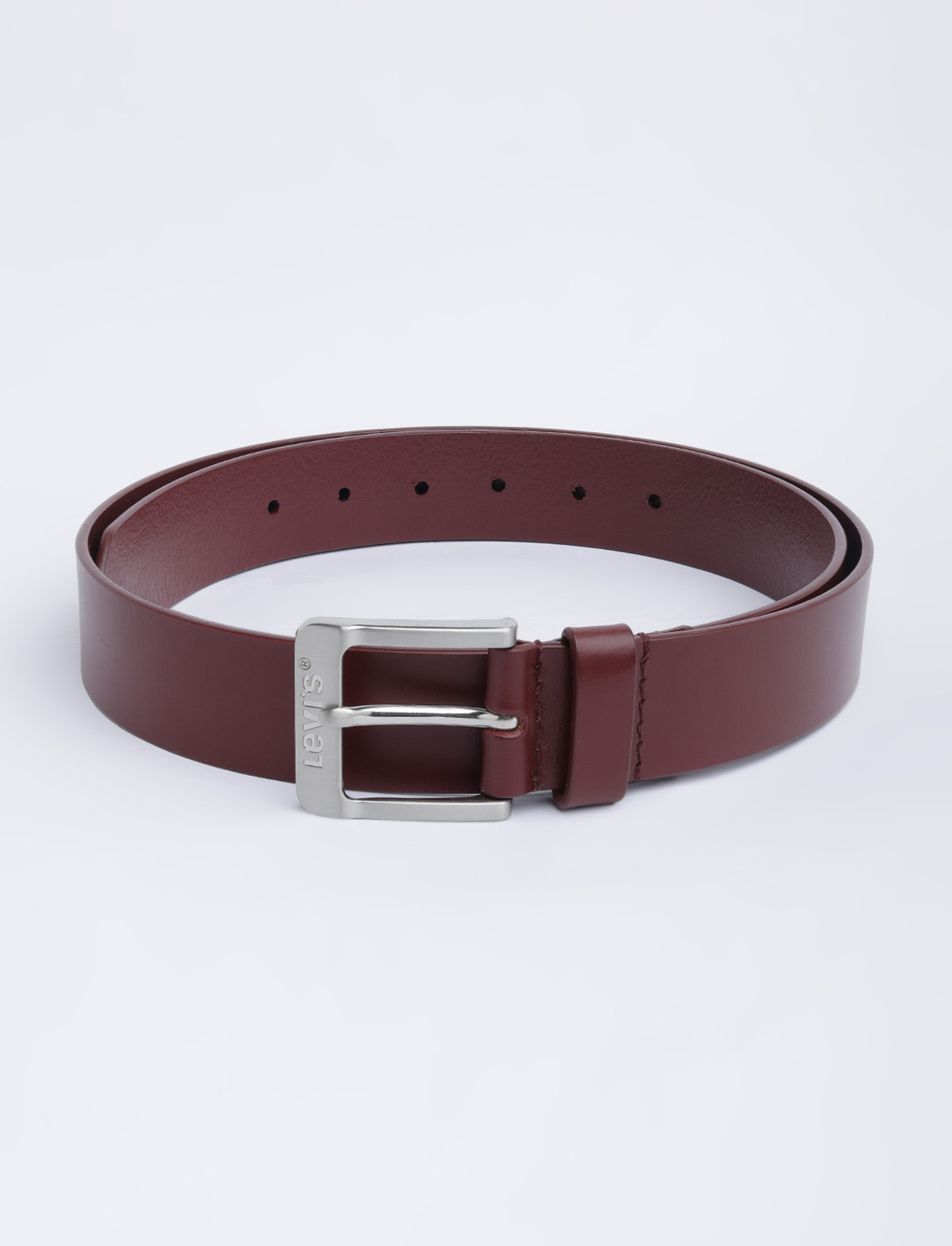 Image of LEVI'S Men Casual Red Genuine Leather Belt