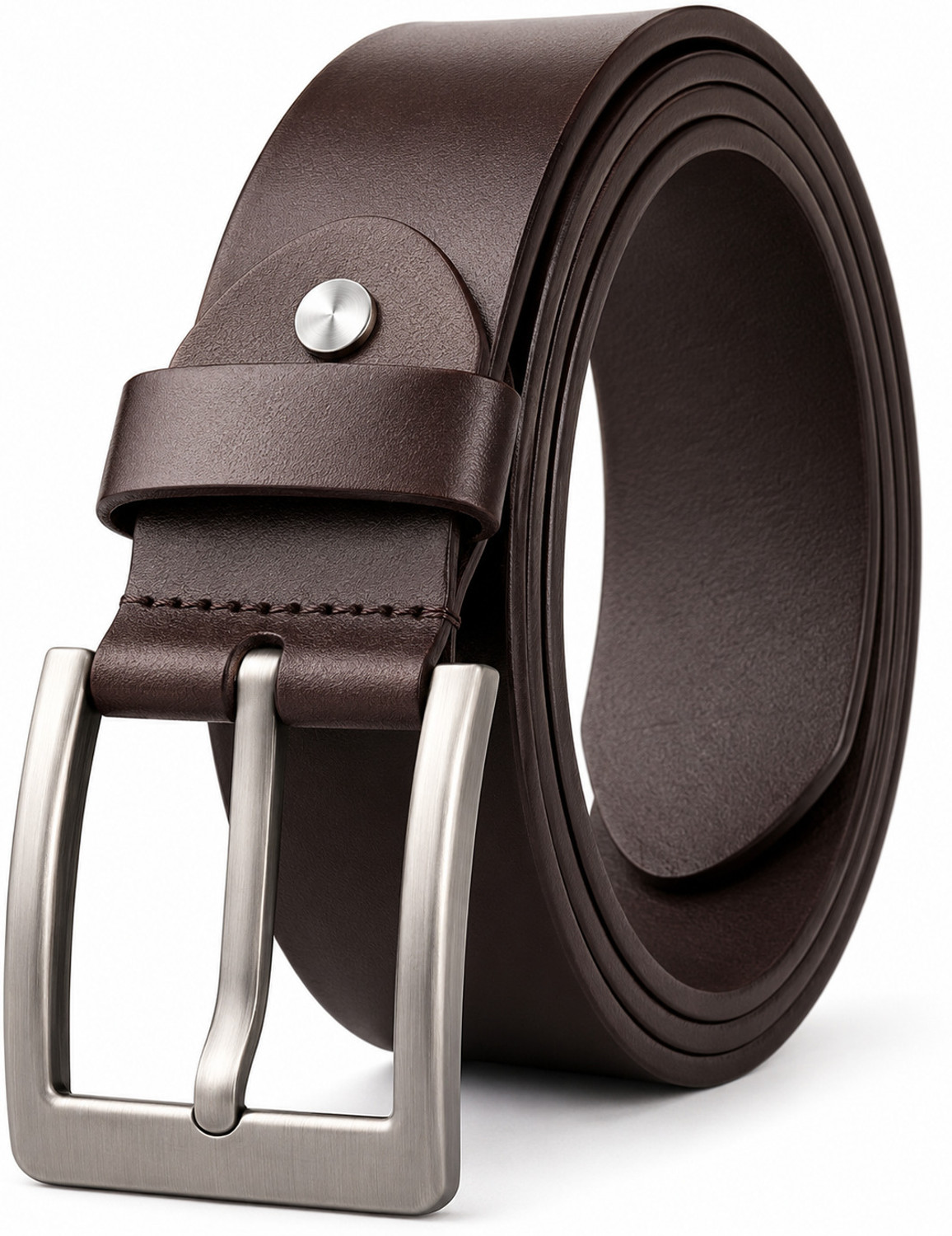 Image of Roadster Men Formal, Casual Brown Genuine Leather Belt