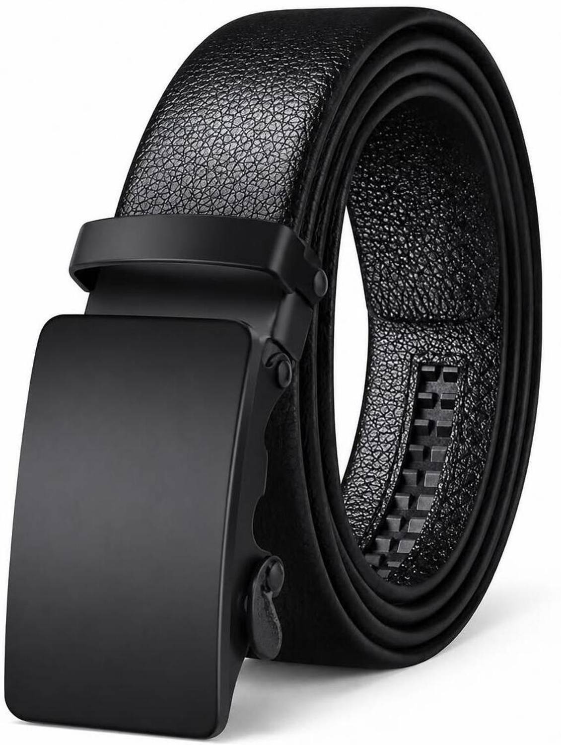 Stylife Men Black Artificial Leather Belt - Image 1