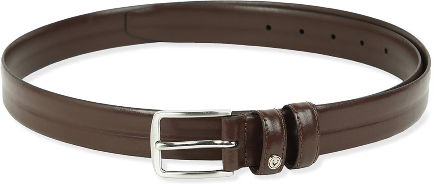 Allen Solly Men Casual Brown Genuine Leather Belt