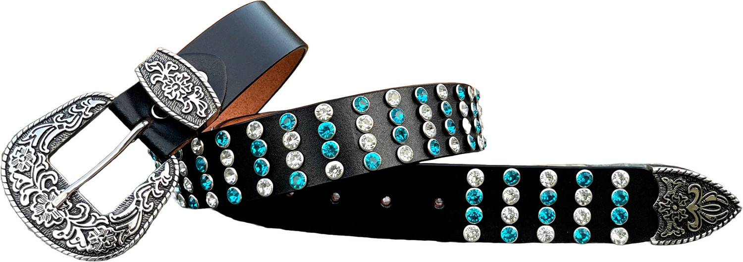 Image of ENTEGRO Men Party, Evening, Casual Black Genuine Leather Belt