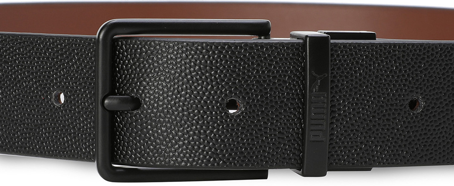 Image of PUMA Men & Women Black Synthetic Belt