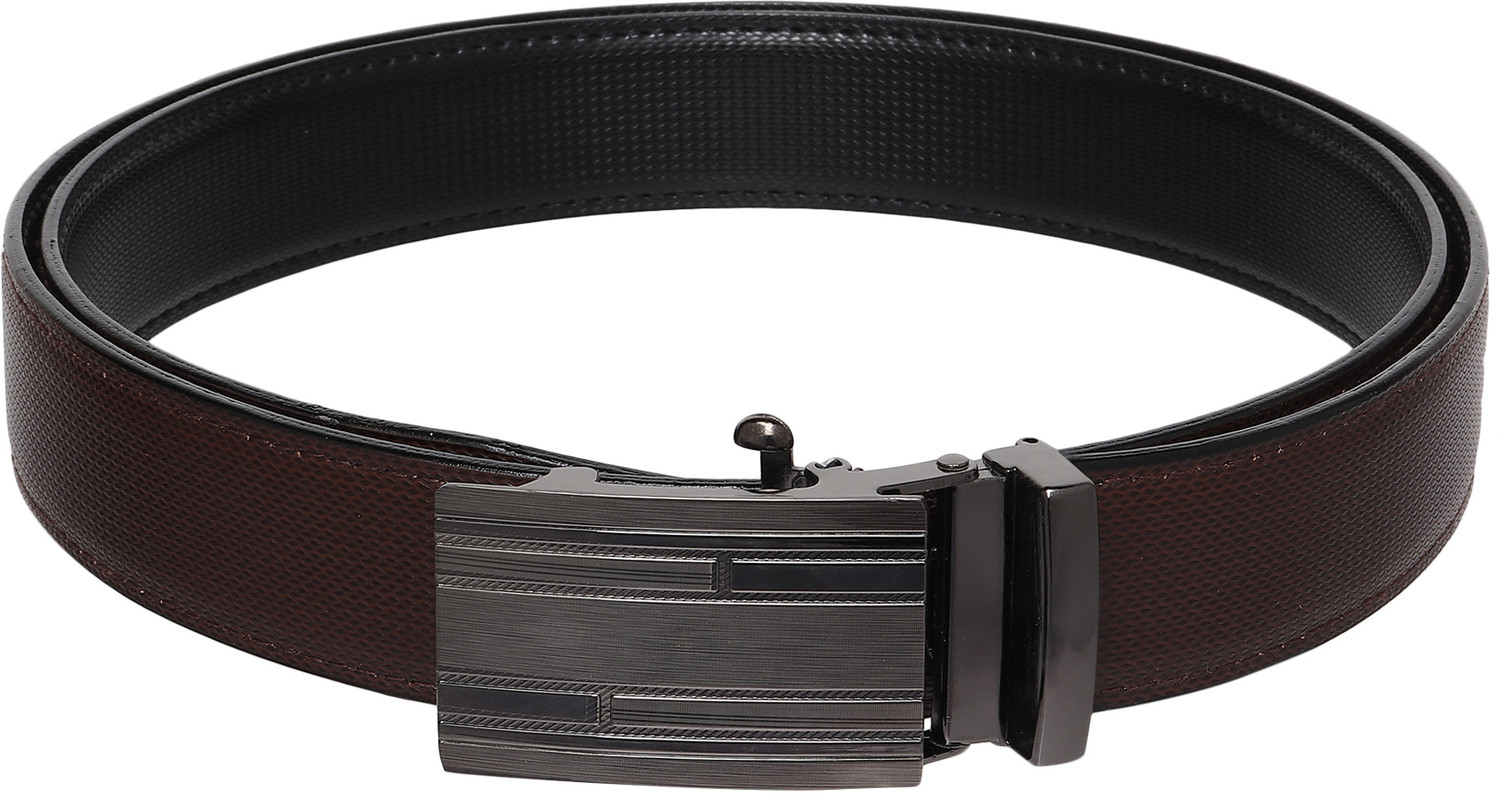 Image of Roadster Men Formal Brown Artificial Leather Reversible Belt