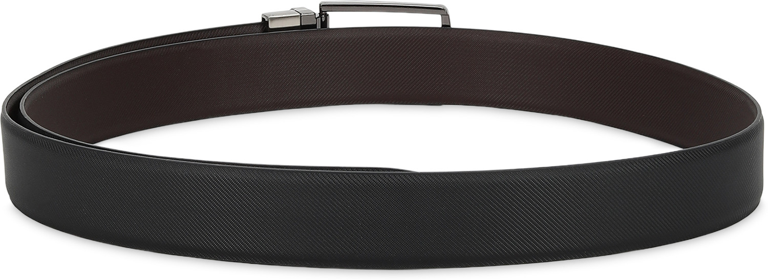 Image of Allen Solly Men Formal Black Genuine Leather Reversible Belt