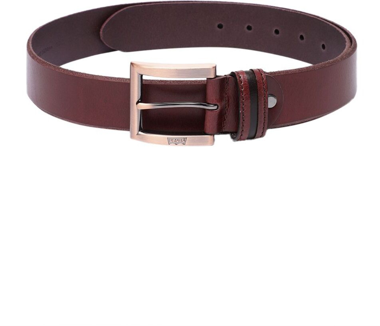 Image of LEVI'S Men Casual Red Genuine Leather Belt