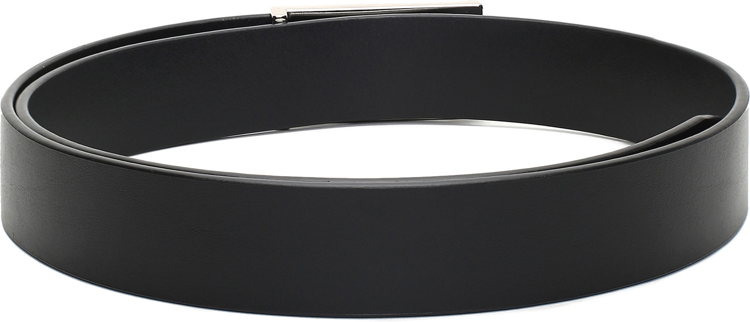 Image of U.S. POLO ASSN. Men Casual Black Genuine Leather Belt