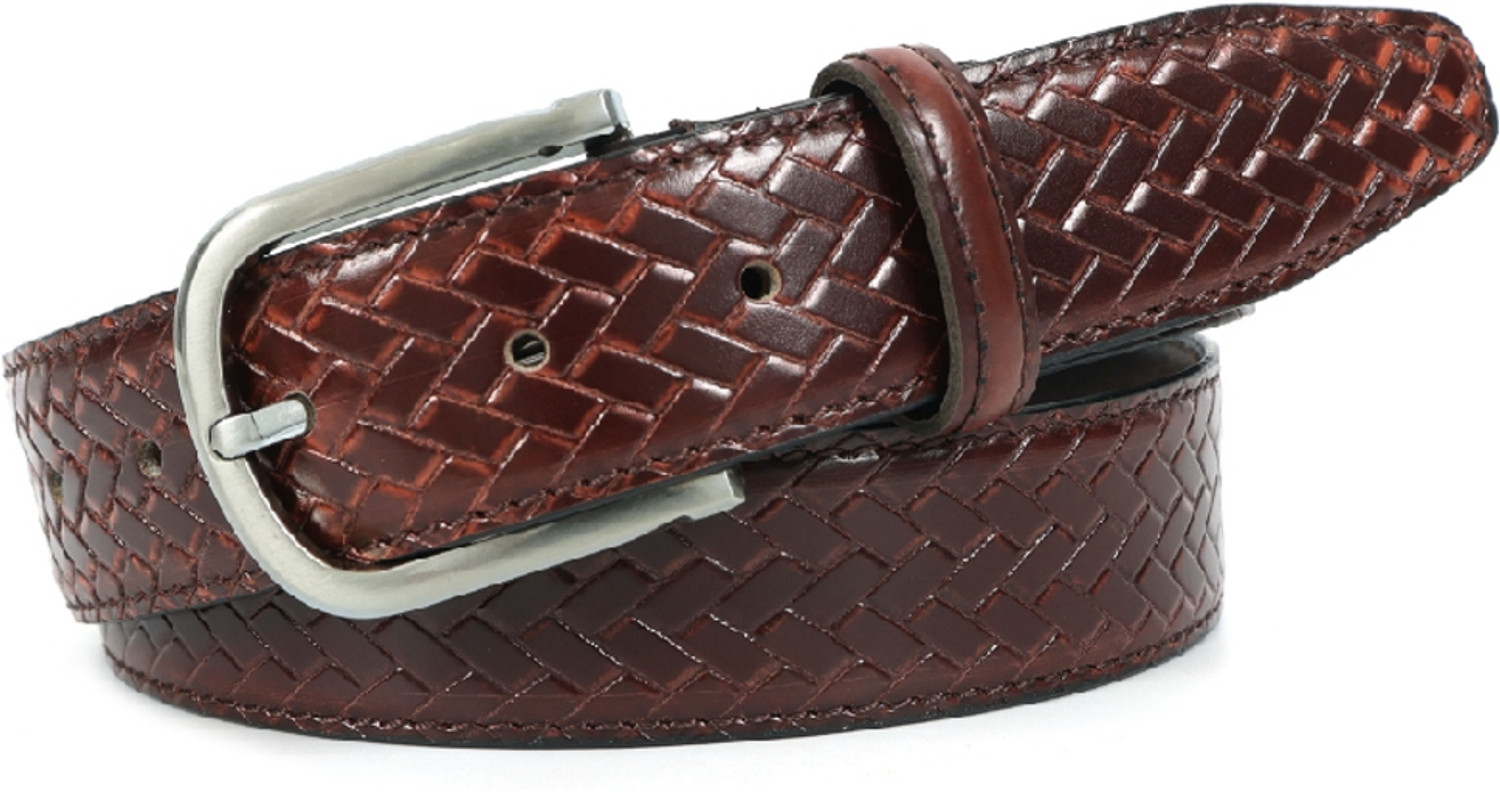 Image of Celtic Men Casual Brown Genuine Leather Belt