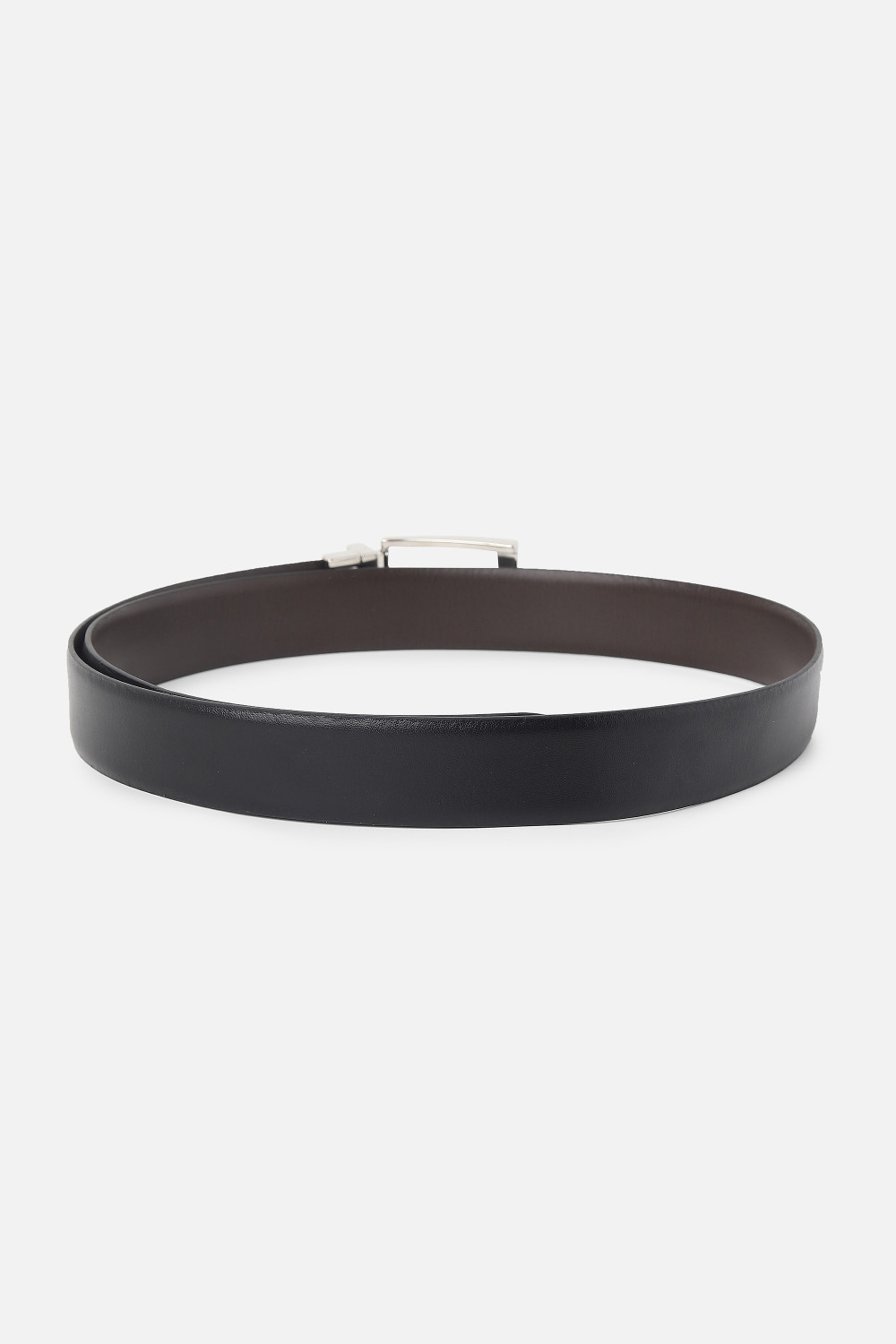 Image of PETER ENGLAND Men Formal Black Genuine Leather Reversible Belt