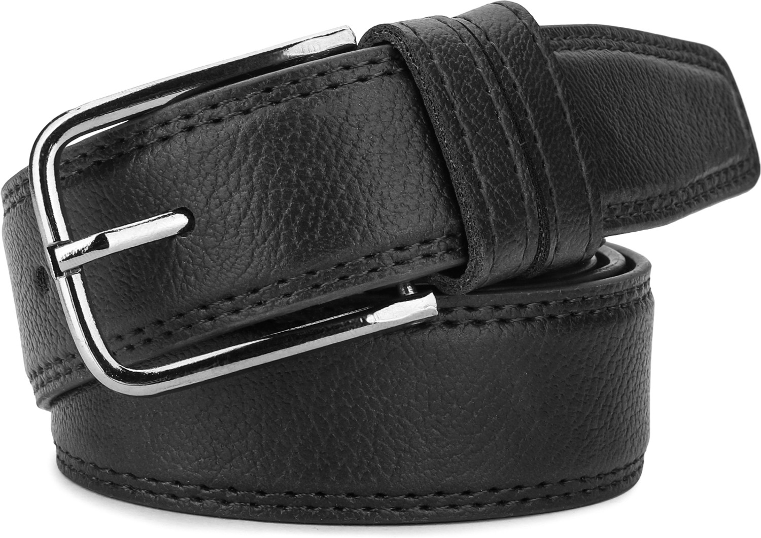 Image of KILLER Men Casual, Formal Black Artificial Leather Belt