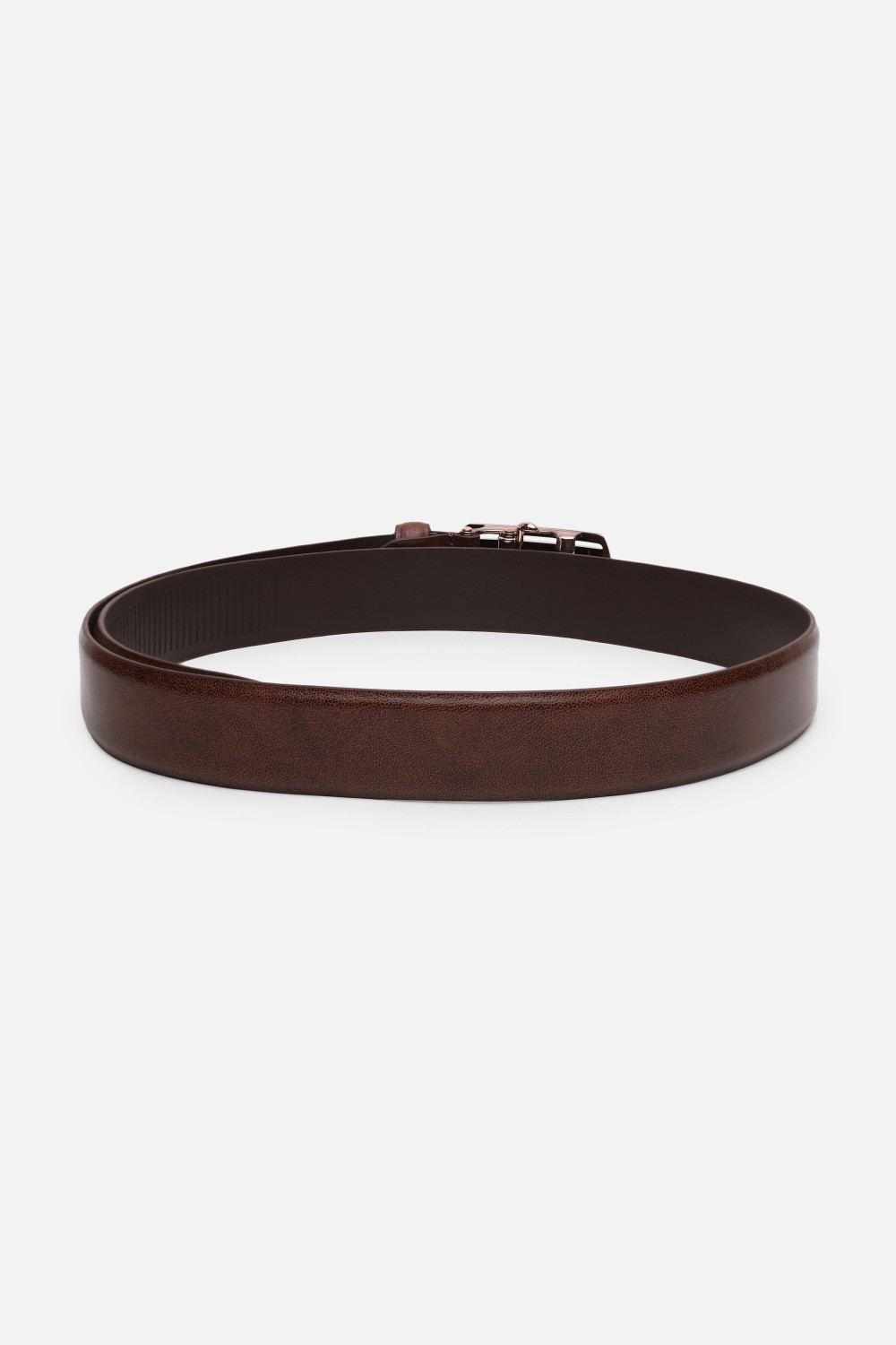 Image of VAN HEUSEN Men Brown Genuine Leather Belt
