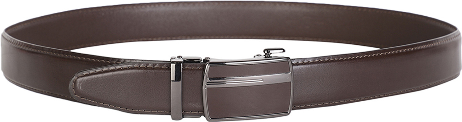 Image of Bata Men Casual Brown Genuine Leather Belt