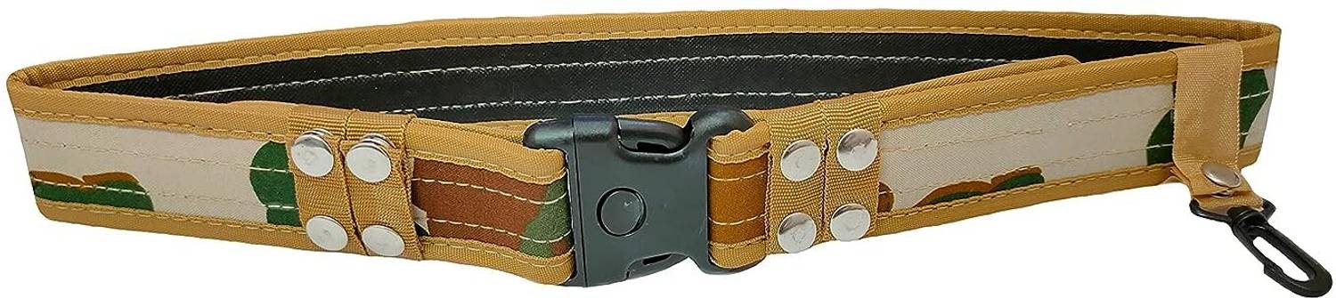 AMF Collections Men & Women Khaki Fabric Belt