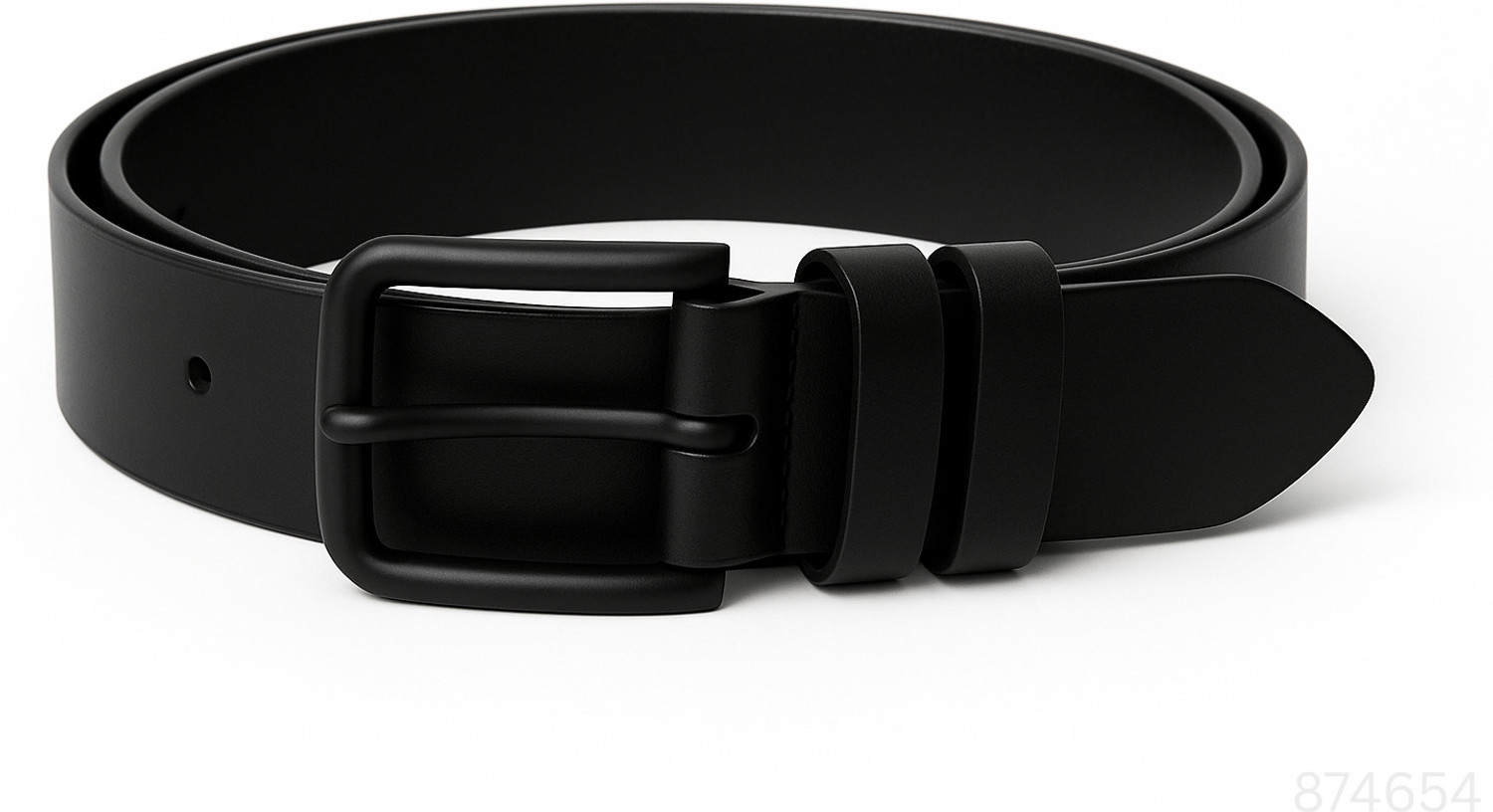 Image of laczo Men Casual, Formal, Party Black Synthetic Belt