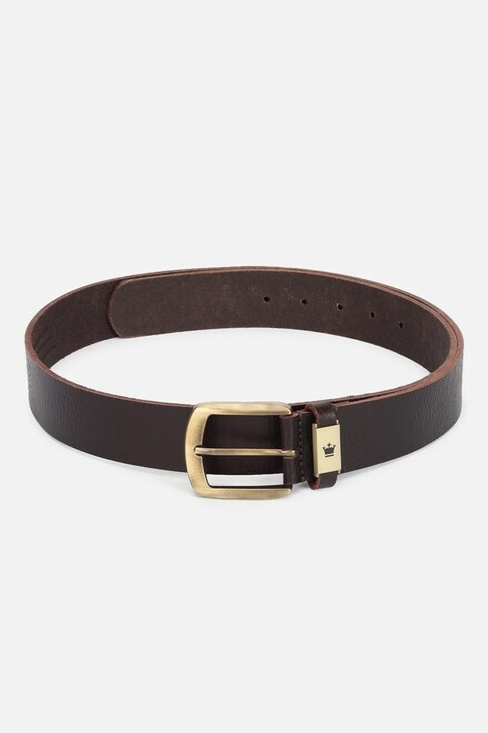 Image of LOUIS PHILIPPE Men Casual Brown Genuine Leather Belt