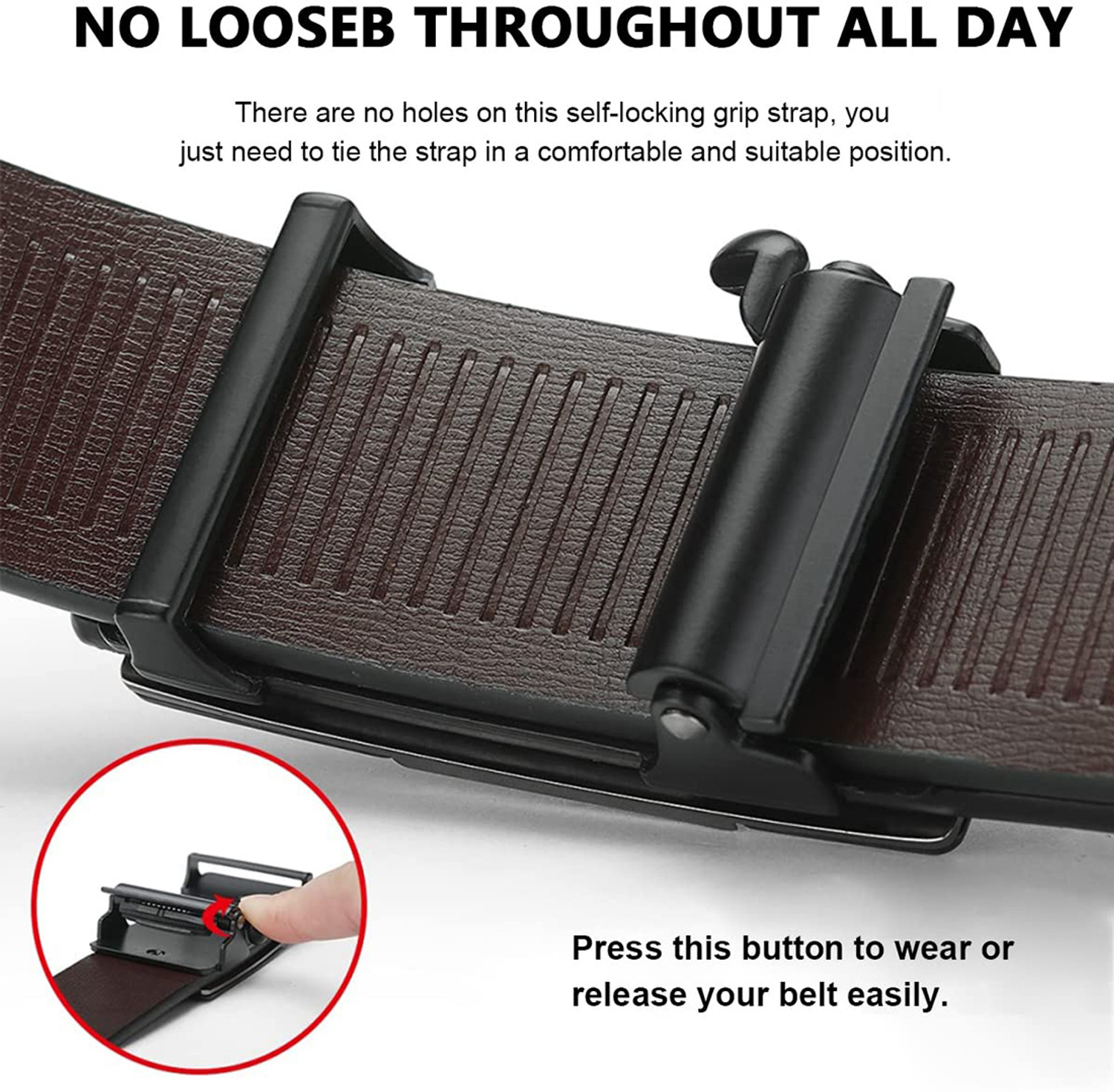 Image of KILLER Men Casual, Formal, Party Black Artificial Leather Belt