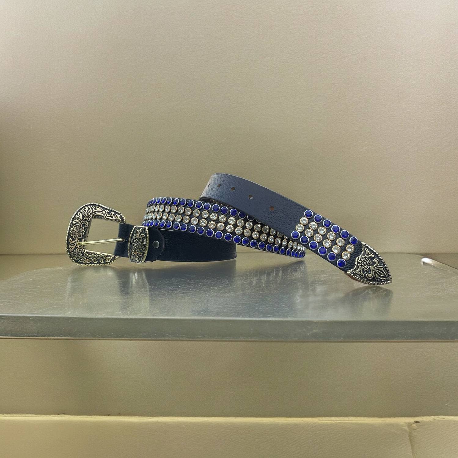 MALIKBELT Black Genuine Leather Belt - Image 4