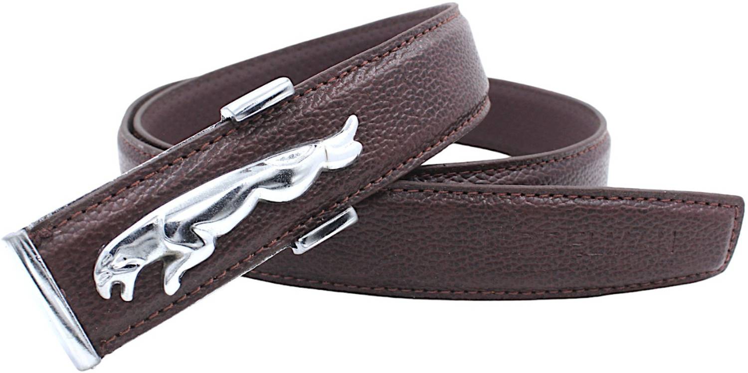 Niddleman Fashion India Men Evening, Casual, Formal, Party Brown Artificial Leather Belt