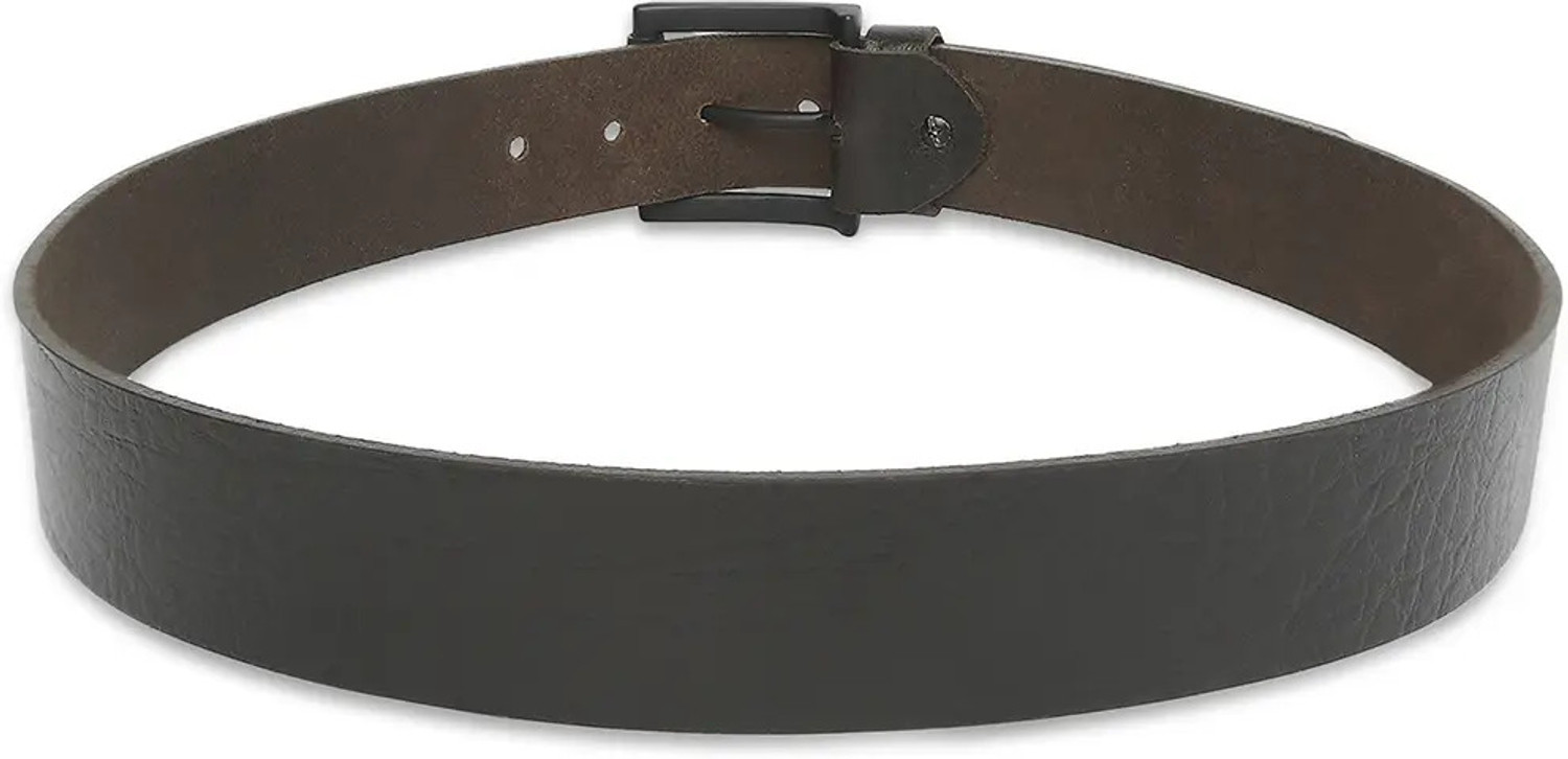 Image of Spykar Men Brown Genuine Leather Belt