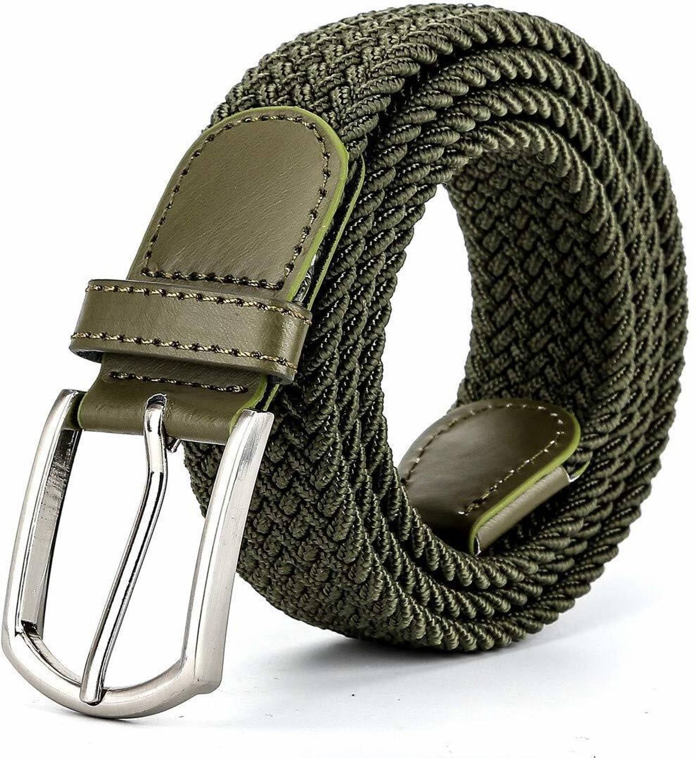 Fattahkaiser Green Canvas Belt - Image 1