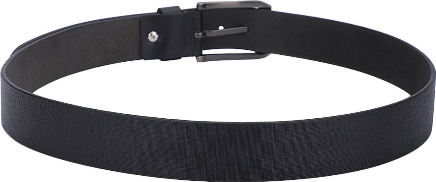 Image of KILLER Men Formal, Casual, Evening, Party Black Artificial Leather Belt