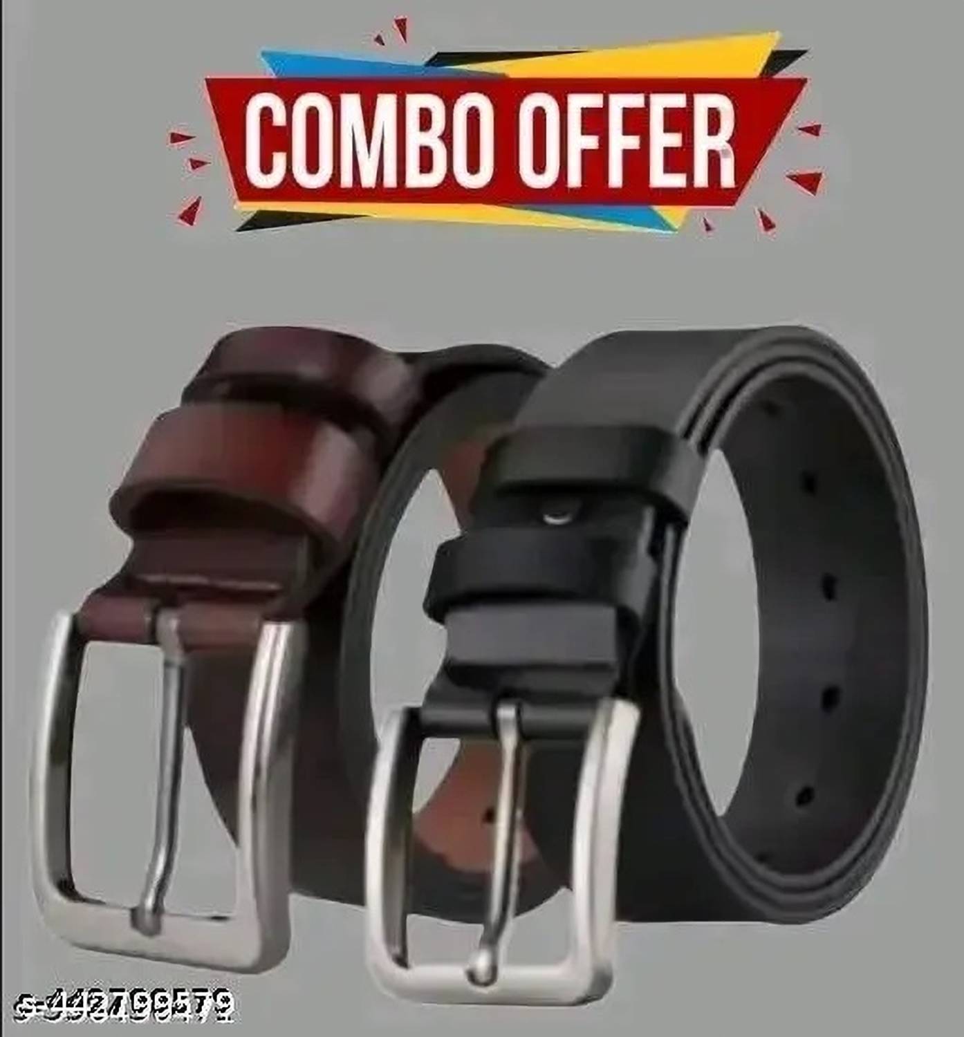 BPRIDE Men & Women Casual, Evening, Formal, Party Black, Brown Artificial Leather Belt