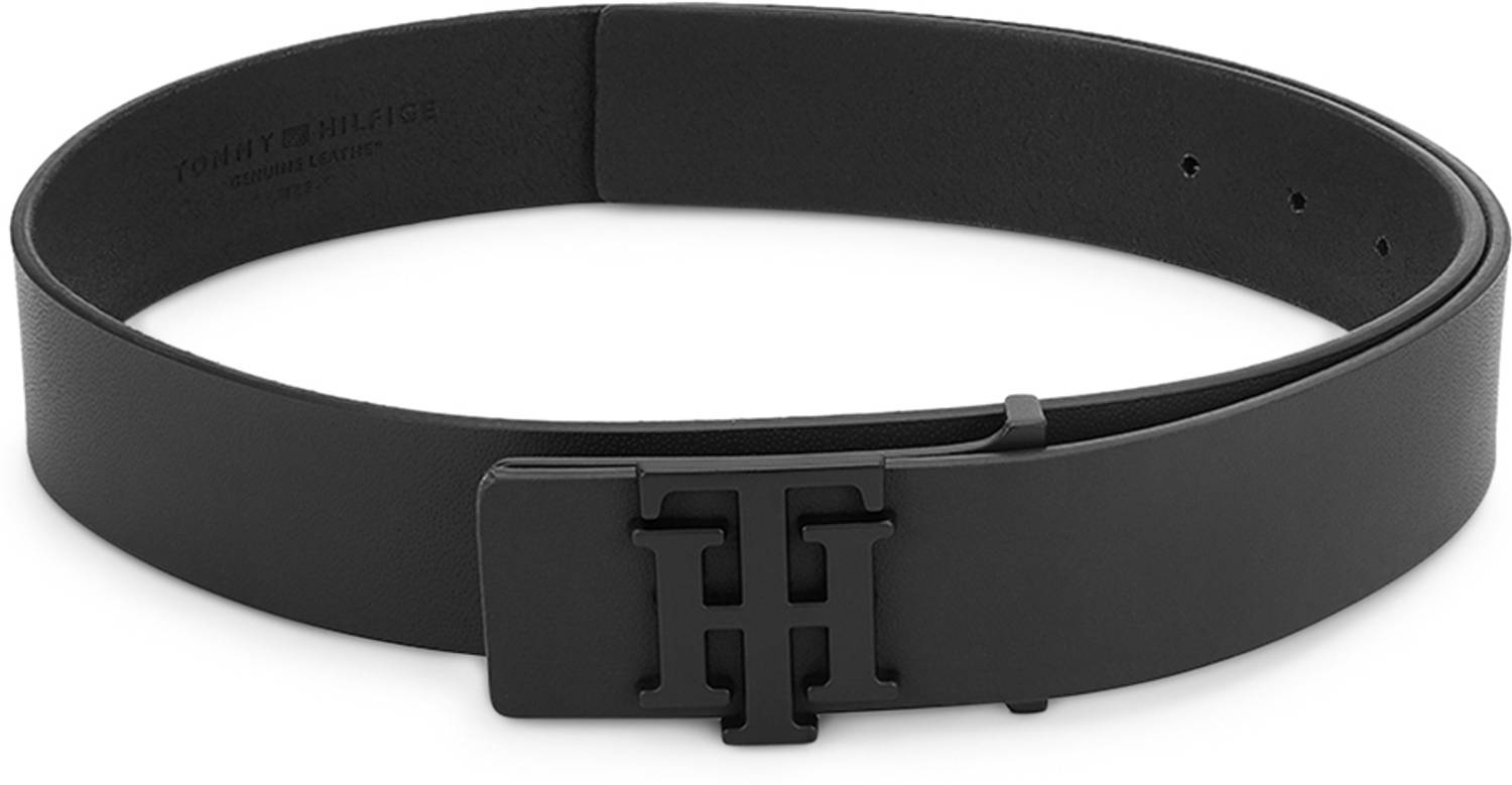TOMMY HILFIGER Men Casual, Formal Black Genuine Leather Belt