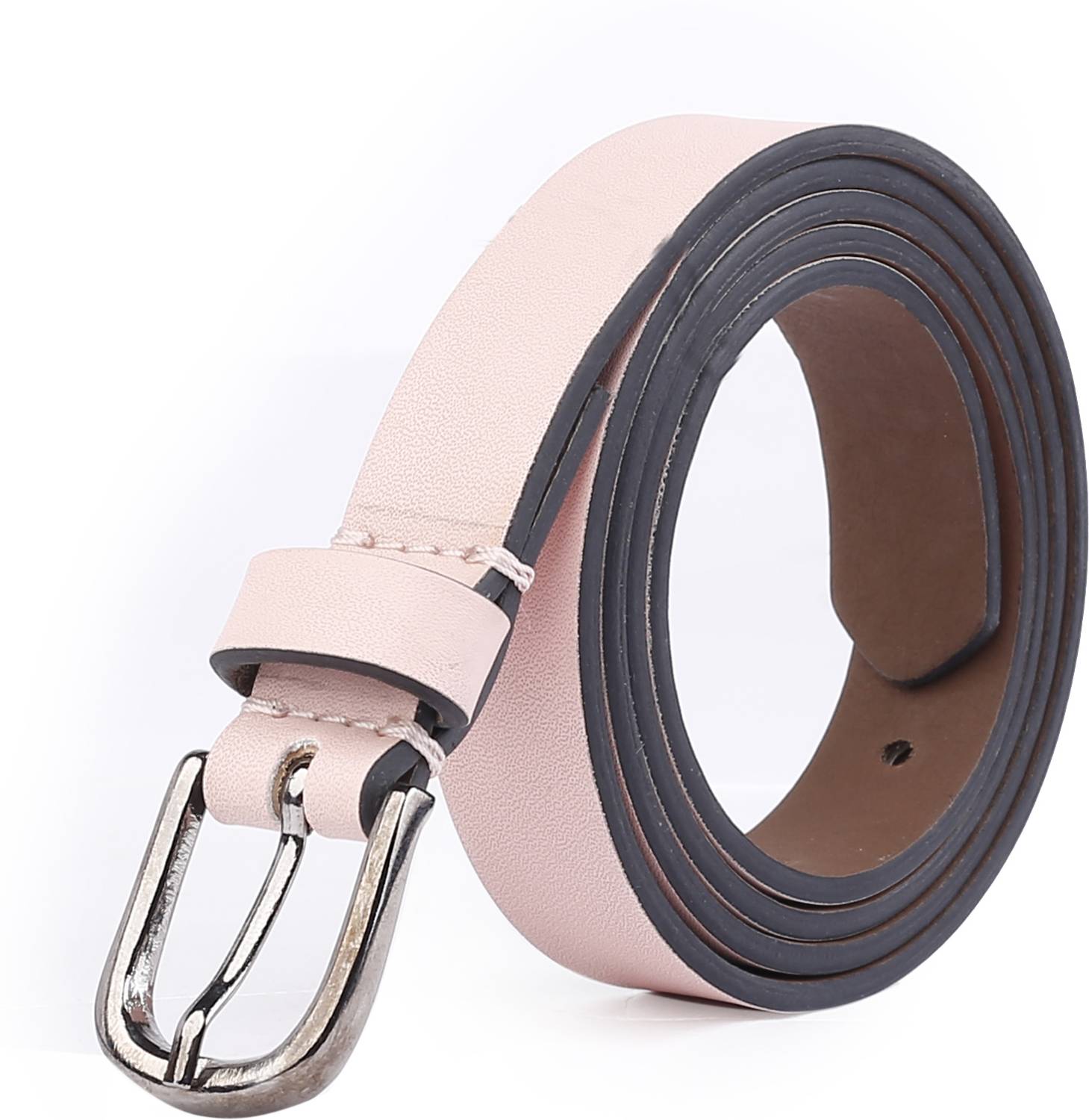 bacca bucci Women Casual Pink Artificial Leather Belt