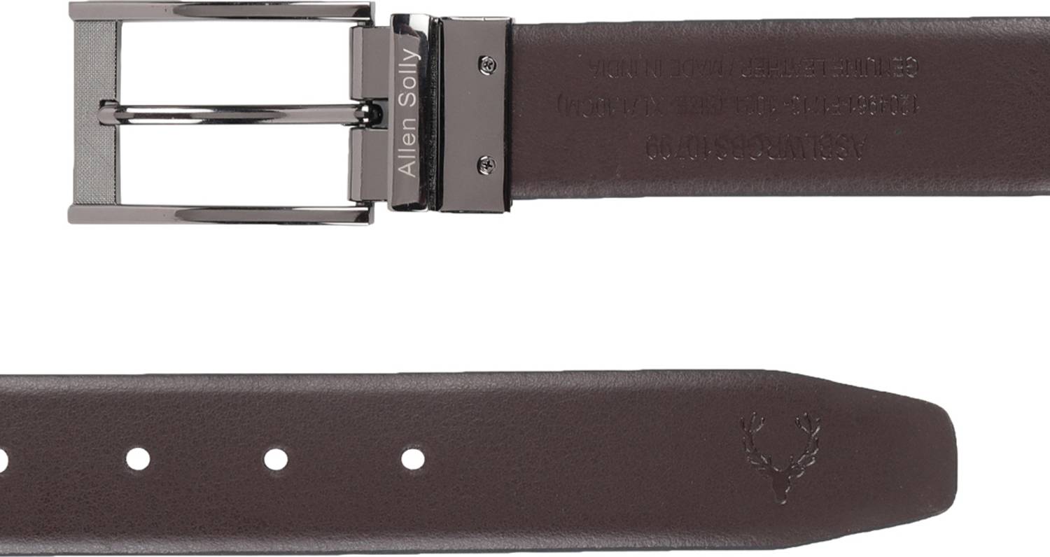 Allen Solly Men Multicolor Leather Belt - Image 5